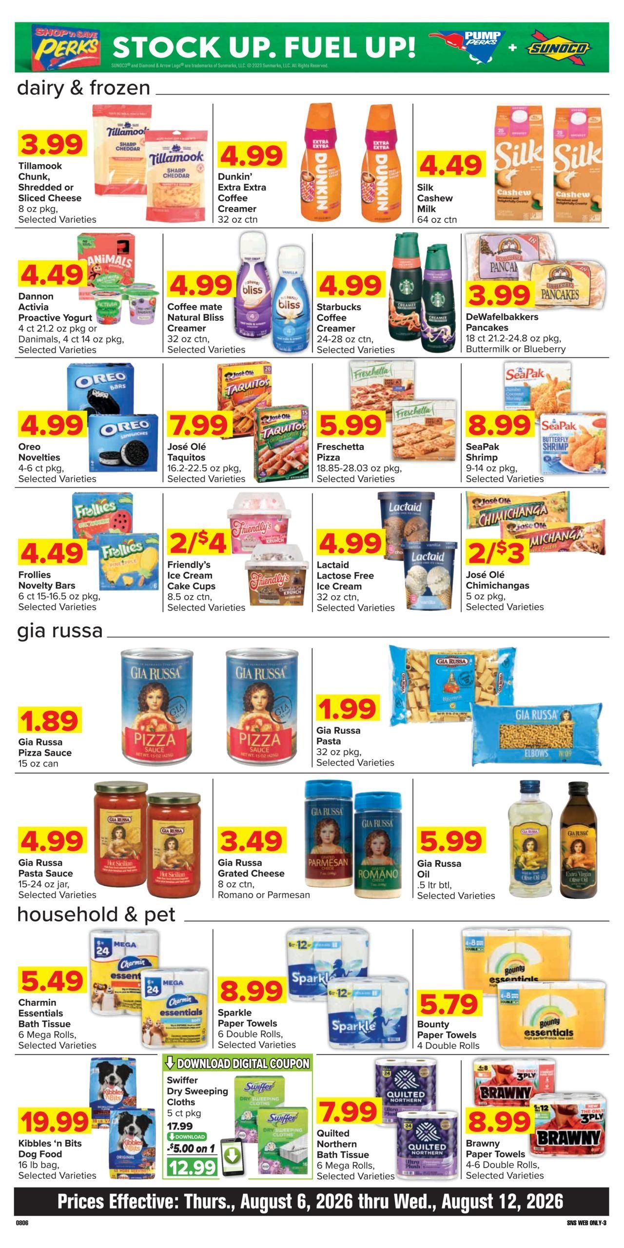 Shop 'n Save (East Liverpool–Chester Area, OH–WV) Weekly Ad August 6 - 12, 2026