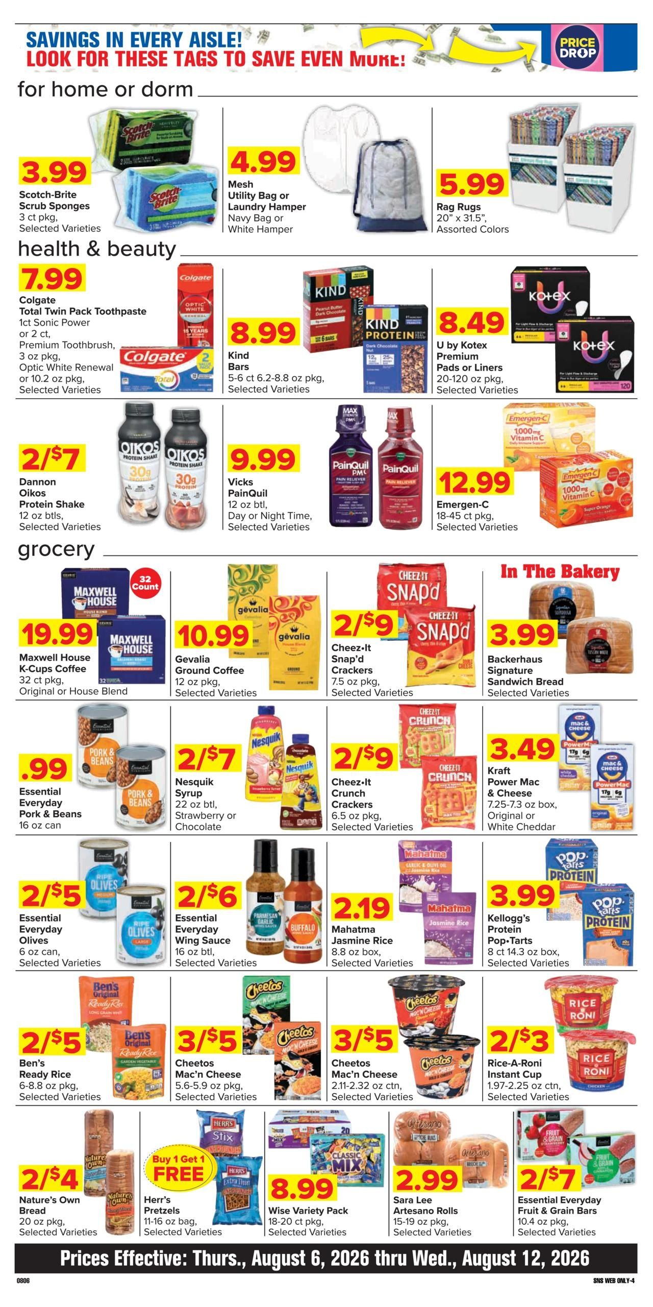Shop 'n Save (East Liverpool–Chester Area, OH–WV) Weekly Ad August 6 - 12, 2026
