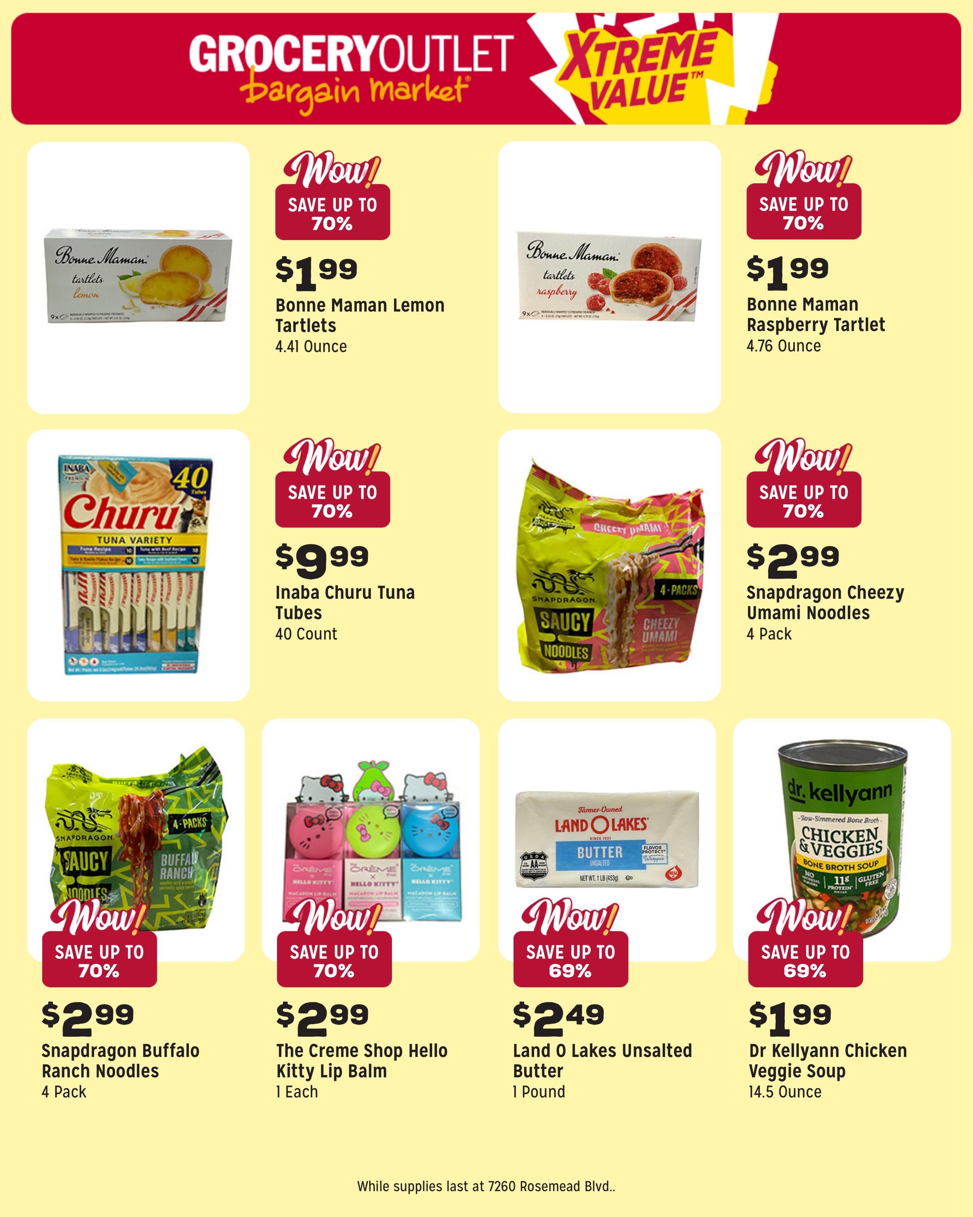 Grocery Outlet (San Gabriel Area, CA) Weekly Ad August 5 - 11, 2026
