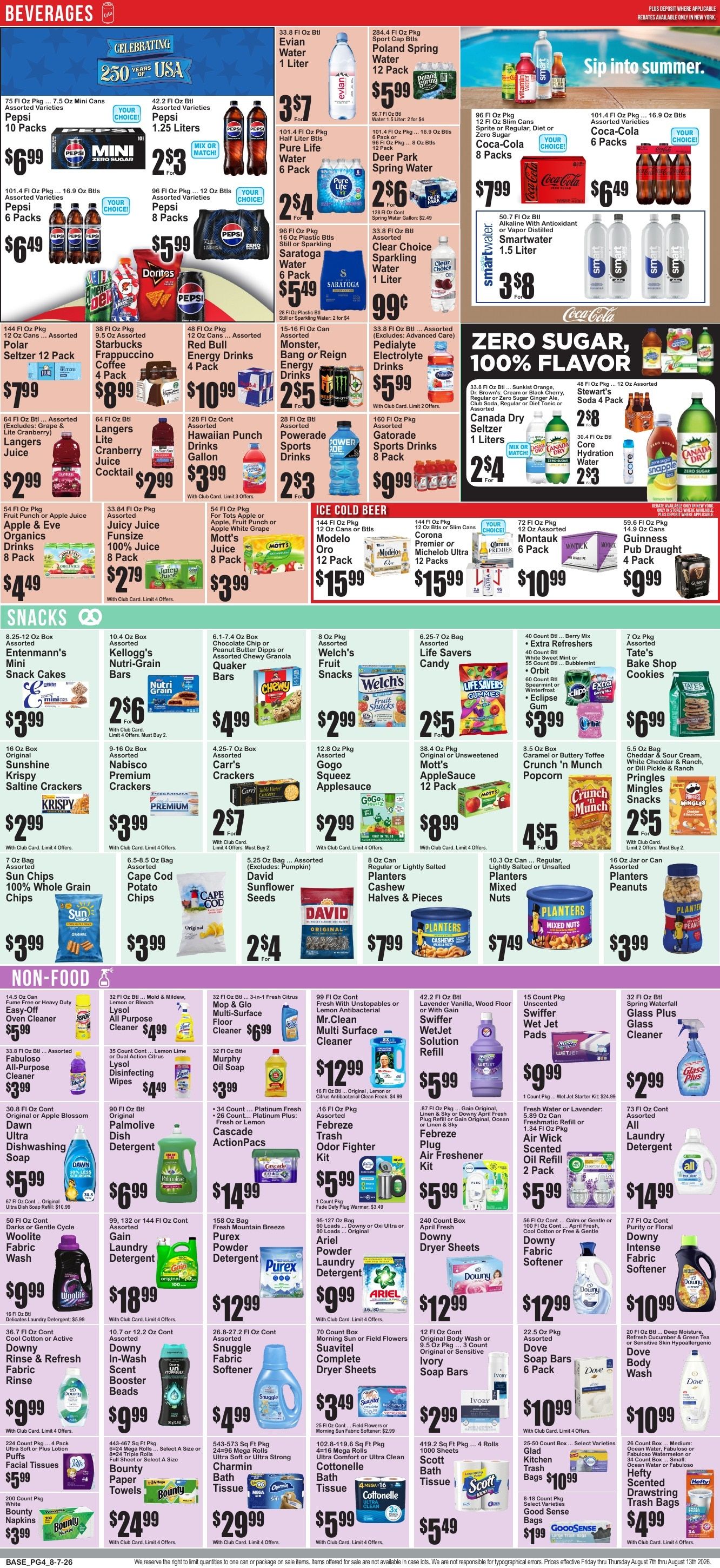 Market Fresh Supermarkets (Staten Island, NY) Weekly Ad August 7 - 13, 2026