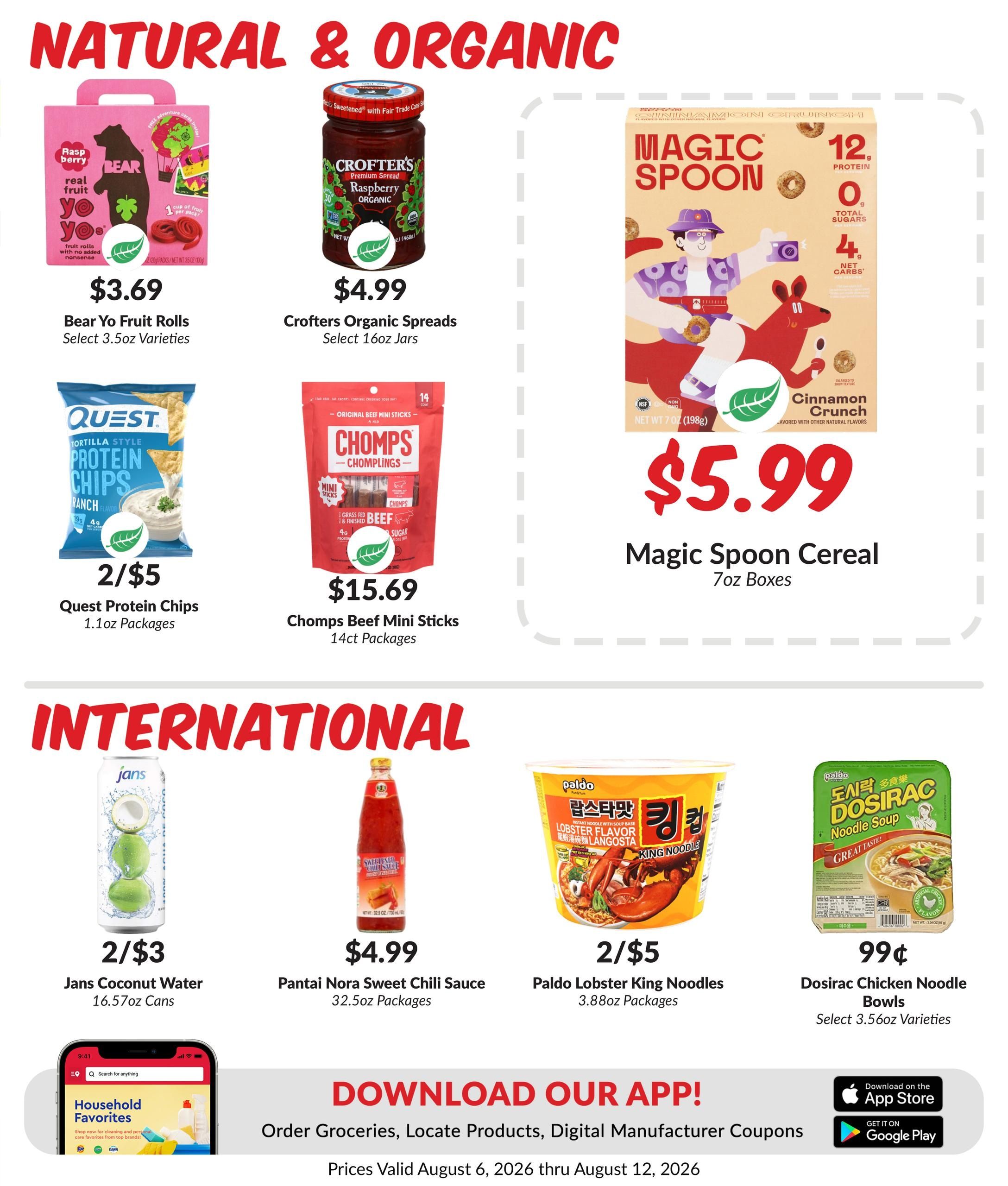 Woodman's Food Market (Eau Claire Area, WI) M1000 Weekly Weekly Ad August 6 - 12, 2026