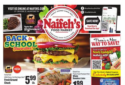Naifeh's Weekly Ad August 5 - 11, 2026