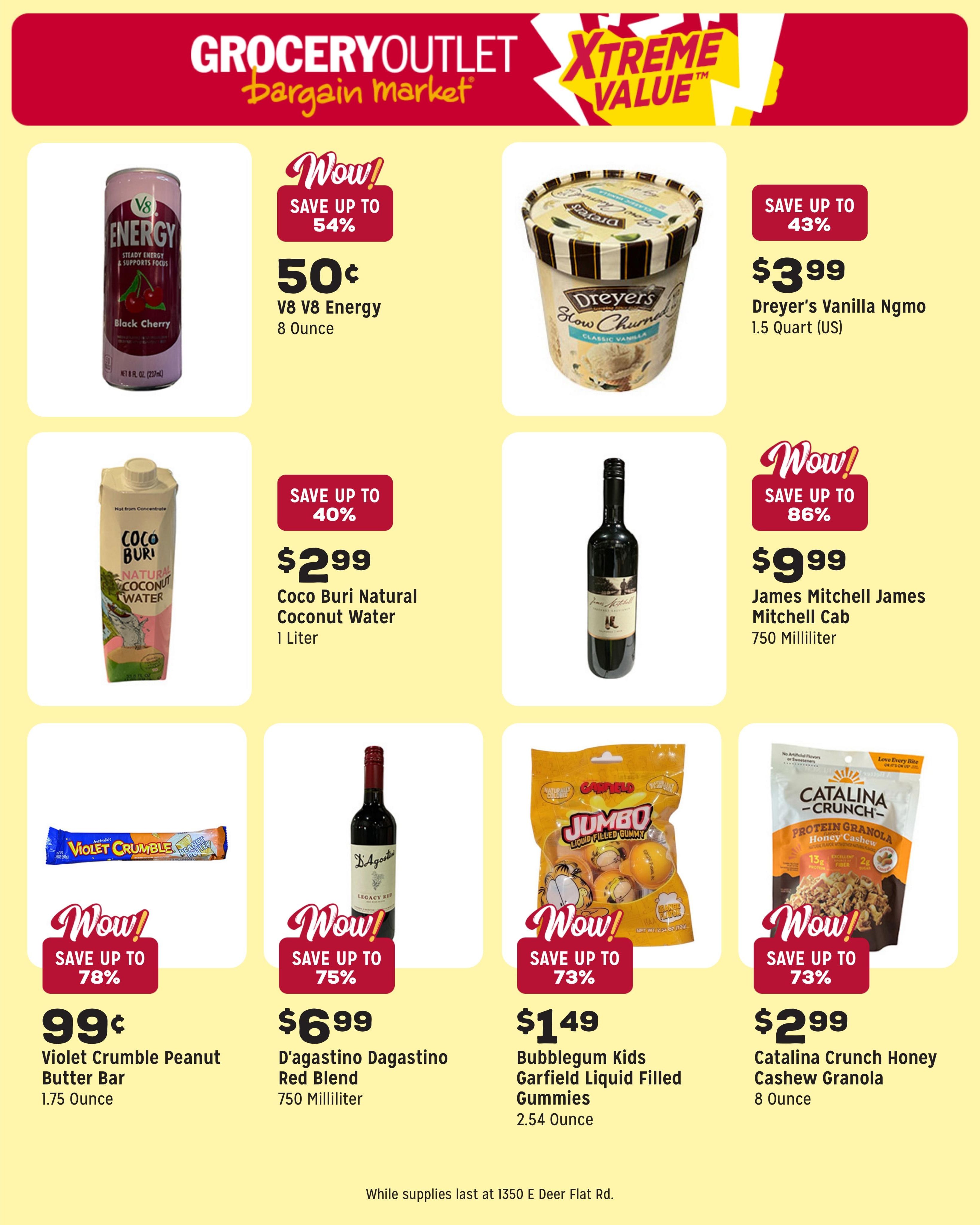 Grocery Outlet (Melba Area, ID) Weekly Ad August 5 - 11, 2026