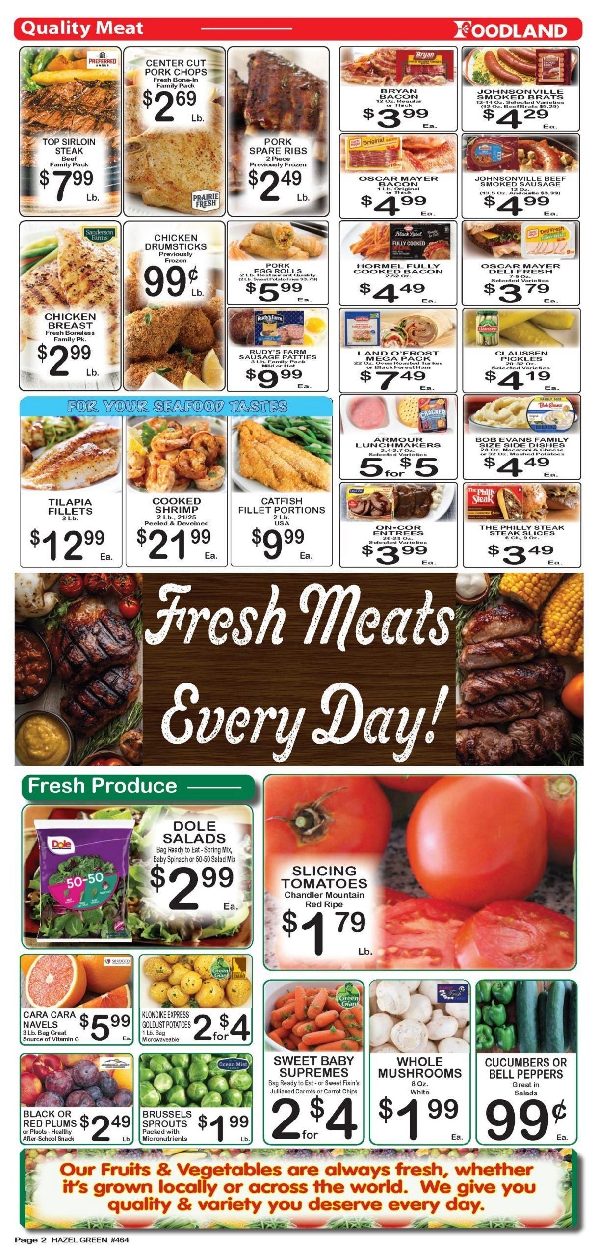 Foodland Grocery Weekly Ad August 4 - 10, 2026
