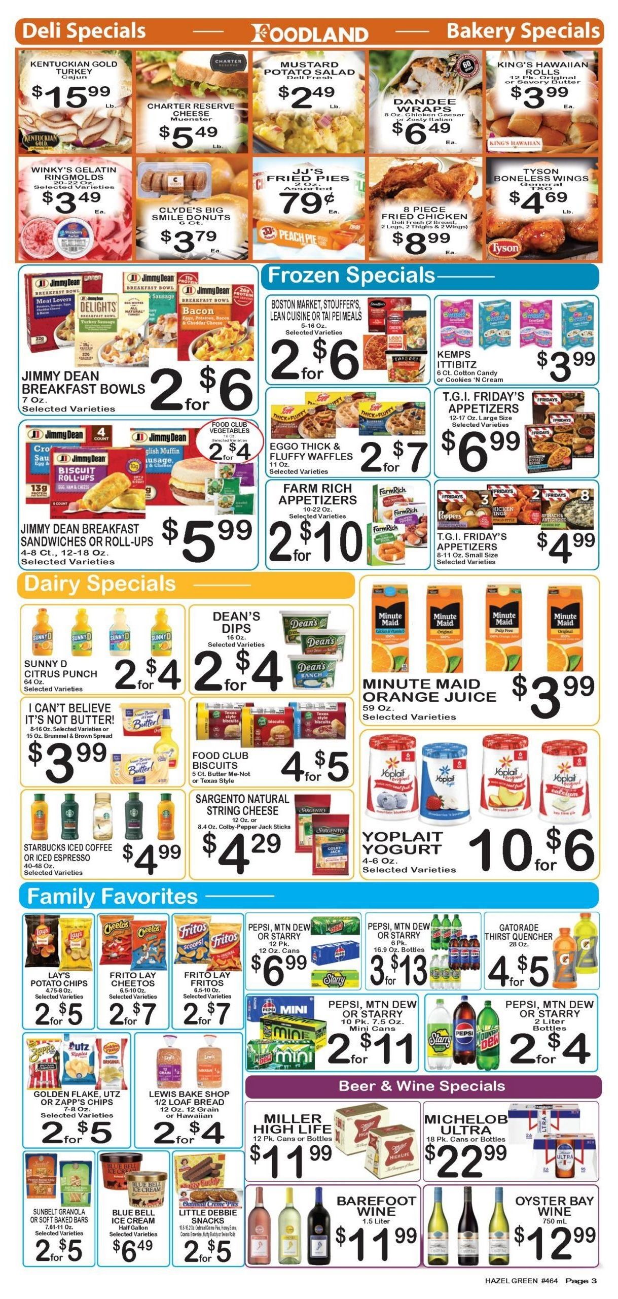 Foodland Grocery Weekly Ad August 4 - 10, 2026