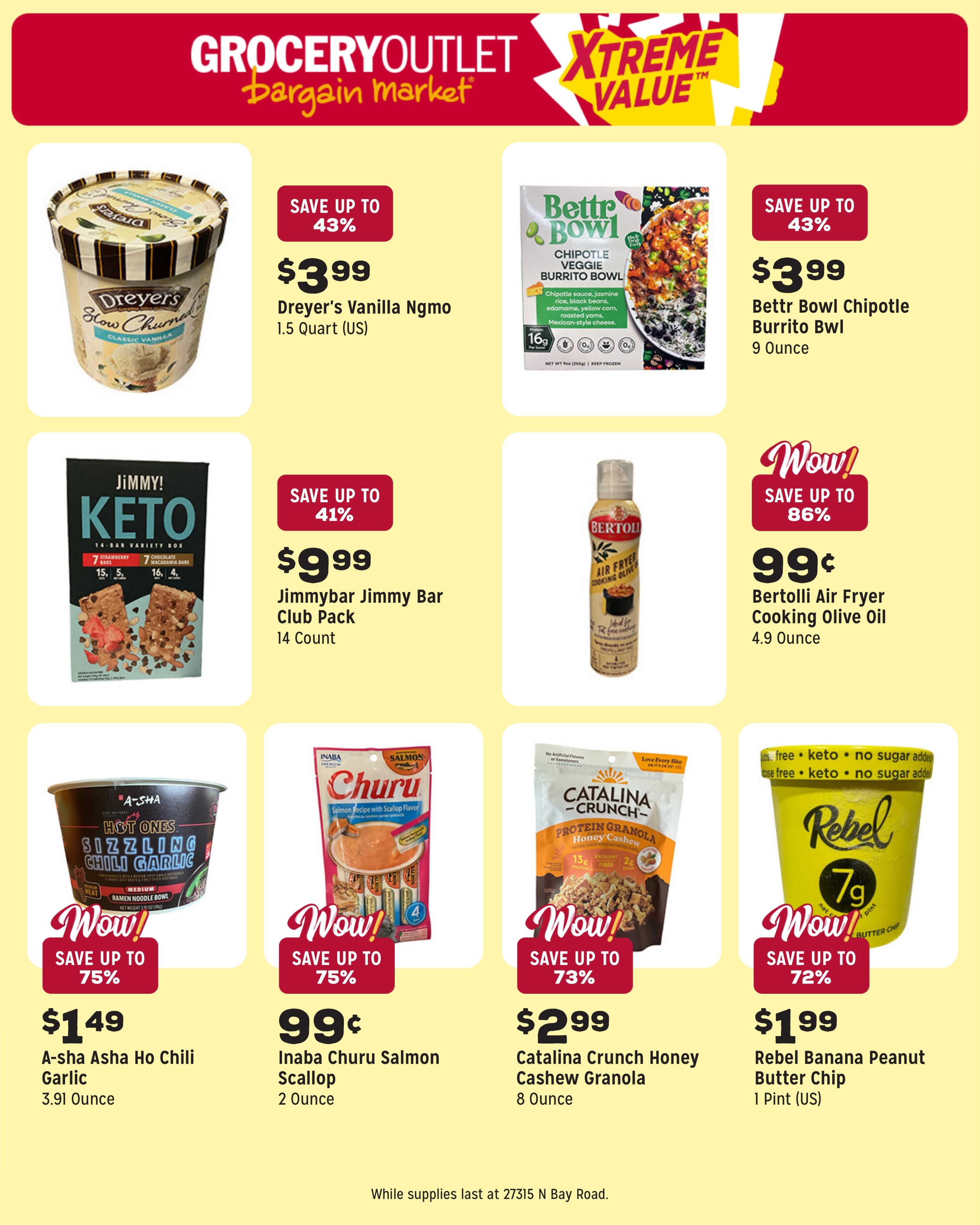 Grocery Outlet (Crestline Area, CA) Weekly Ad August 5 - 11, 2026