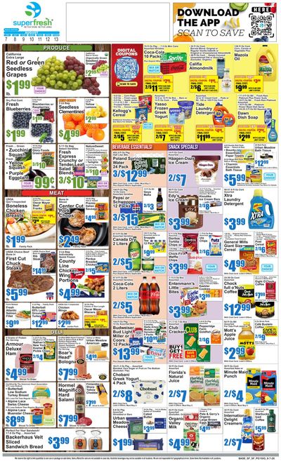 SuperFresh Weekly Ad August 7 - 13, 2026