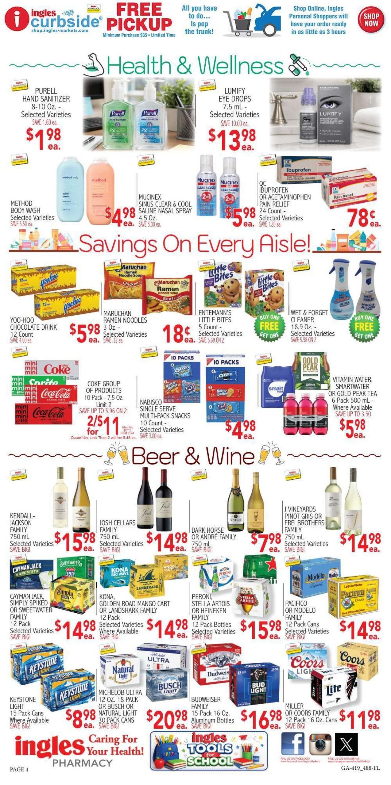 Ingles Markets Weekly Ad August 5 - 11, 2026