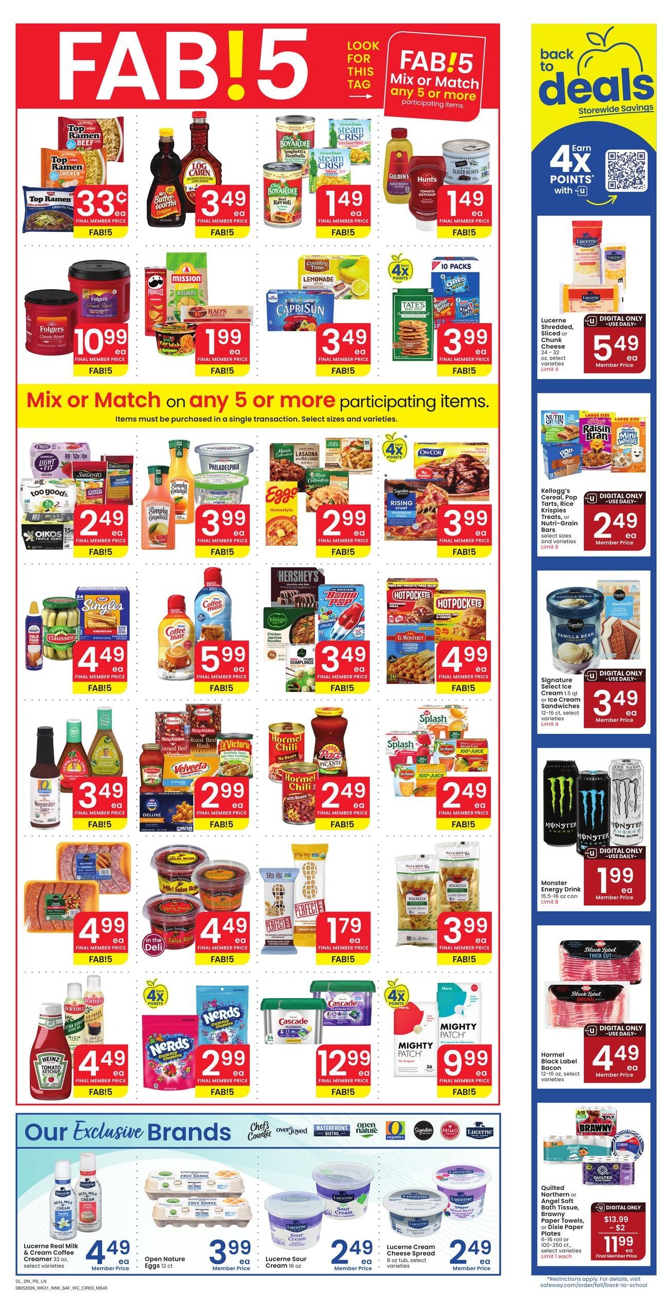Safeway (Lakeside–Elmo Area, MT) Weekly Ad August 5 - 11, 2026