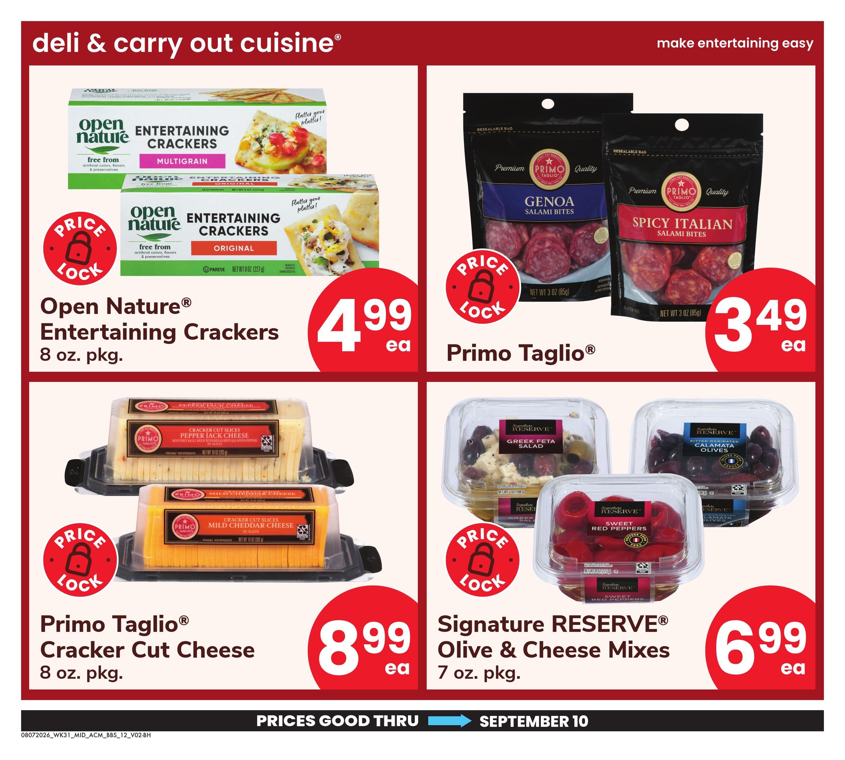 Acme Markets (Salisbury–Chincoteague Island Area, MD–VA) Big Book of Savings Weekly Ad August 7 - September 10, 2026