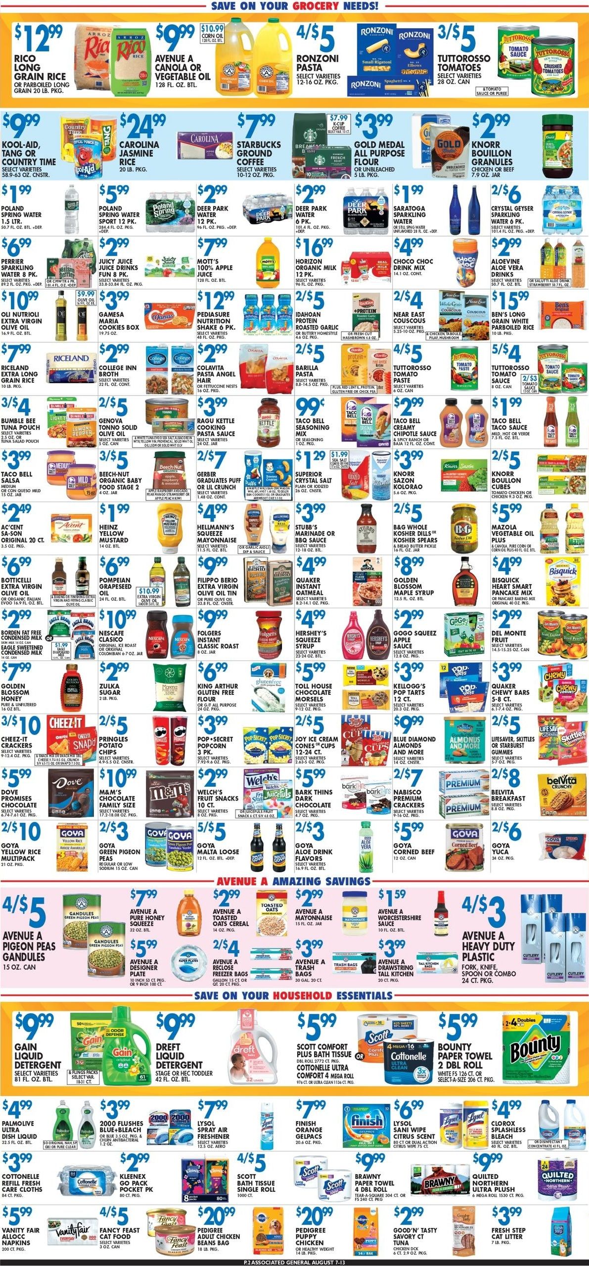 Associated Supermarkets (Philadelphia–Haddonfield Area, NJ–PA) Weekly Ad August 7 - 13, 2026