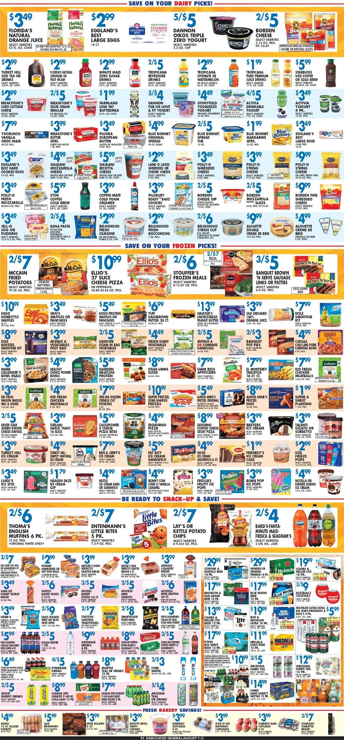 Associated Supermarkets (Philadelphia–Haddonfield Area, NJ–PA) Weekly Ad August 7 - 13, 2026