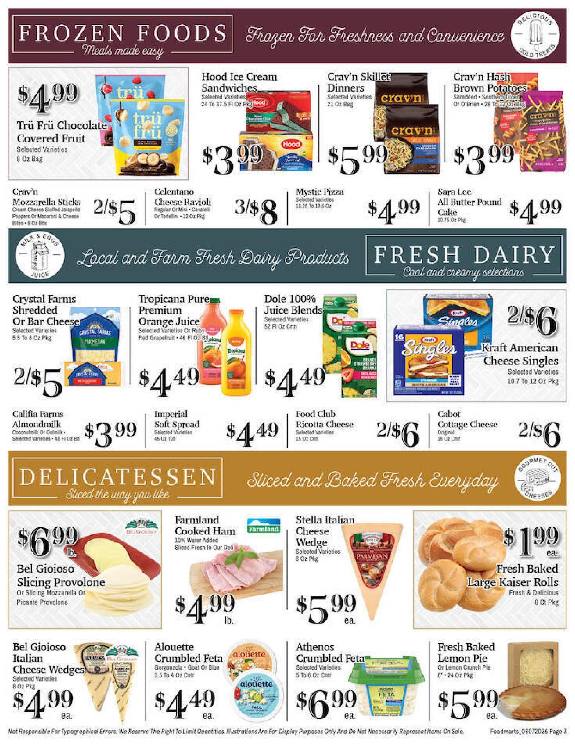 Maine Foodmarts (Ellsworth–Calais Area, ME) Weekly Ad August 7 - 13, 2026