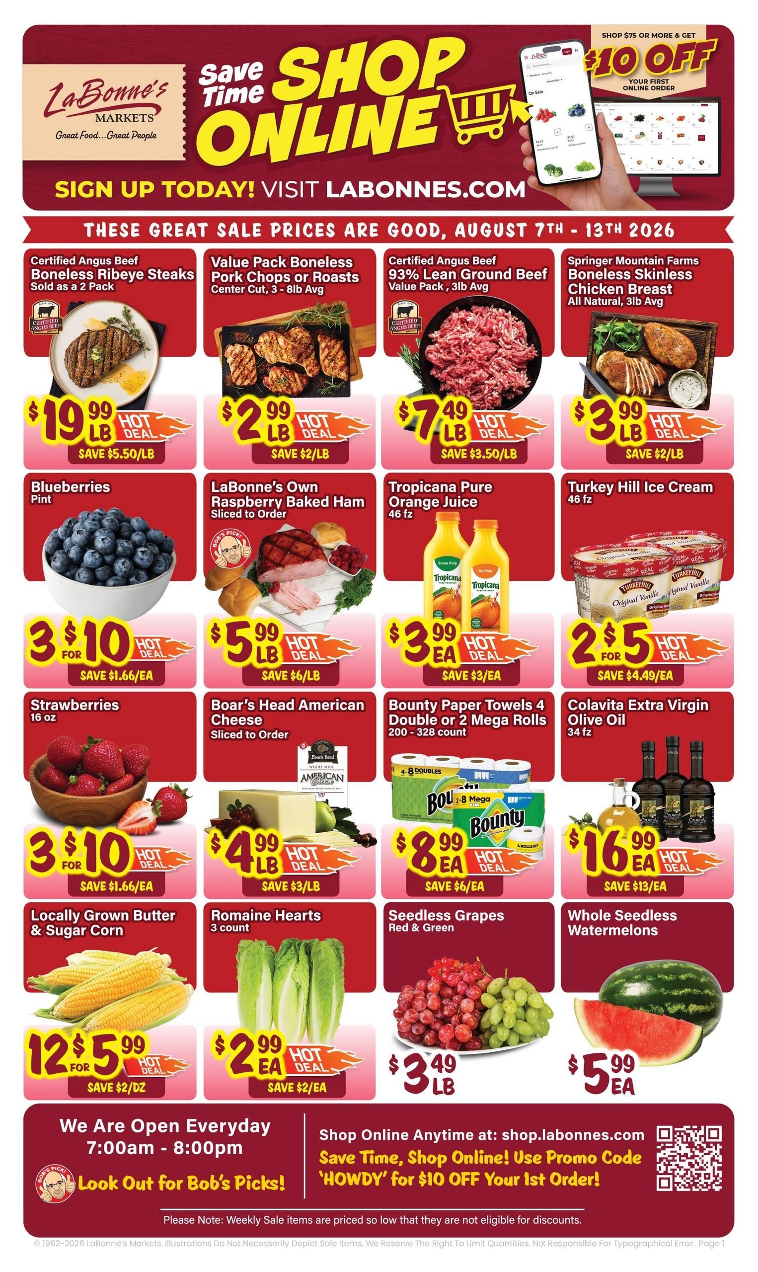 Oliver's Supermarket (Berlin Area, CT) Weekly Ad August 7 - 13, 2026