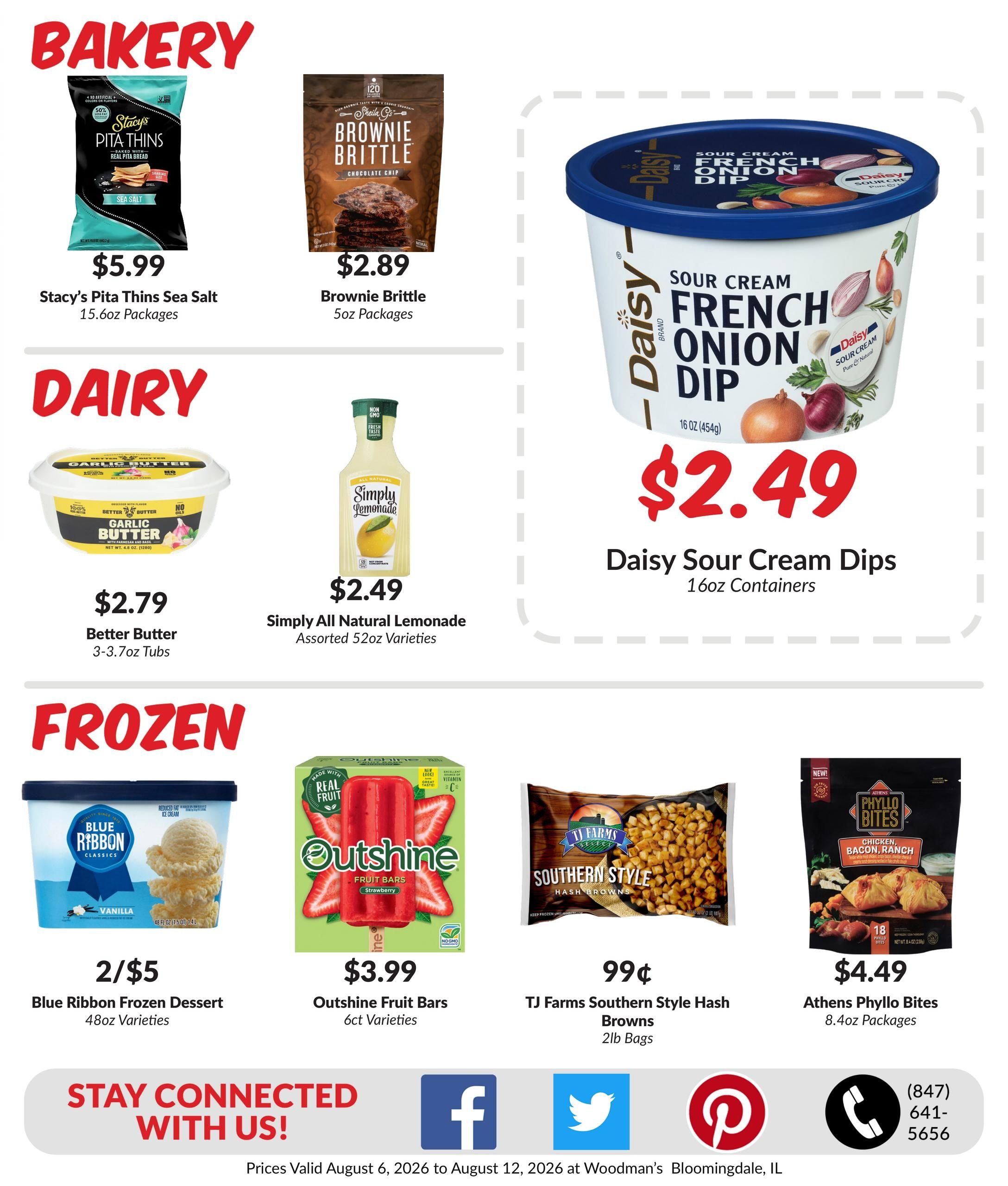 Woodman's Food Market (Wheaton–Glen Ellyn Area, IL) M1000 Weekly Weekly Ad August 6 - 12, 2026