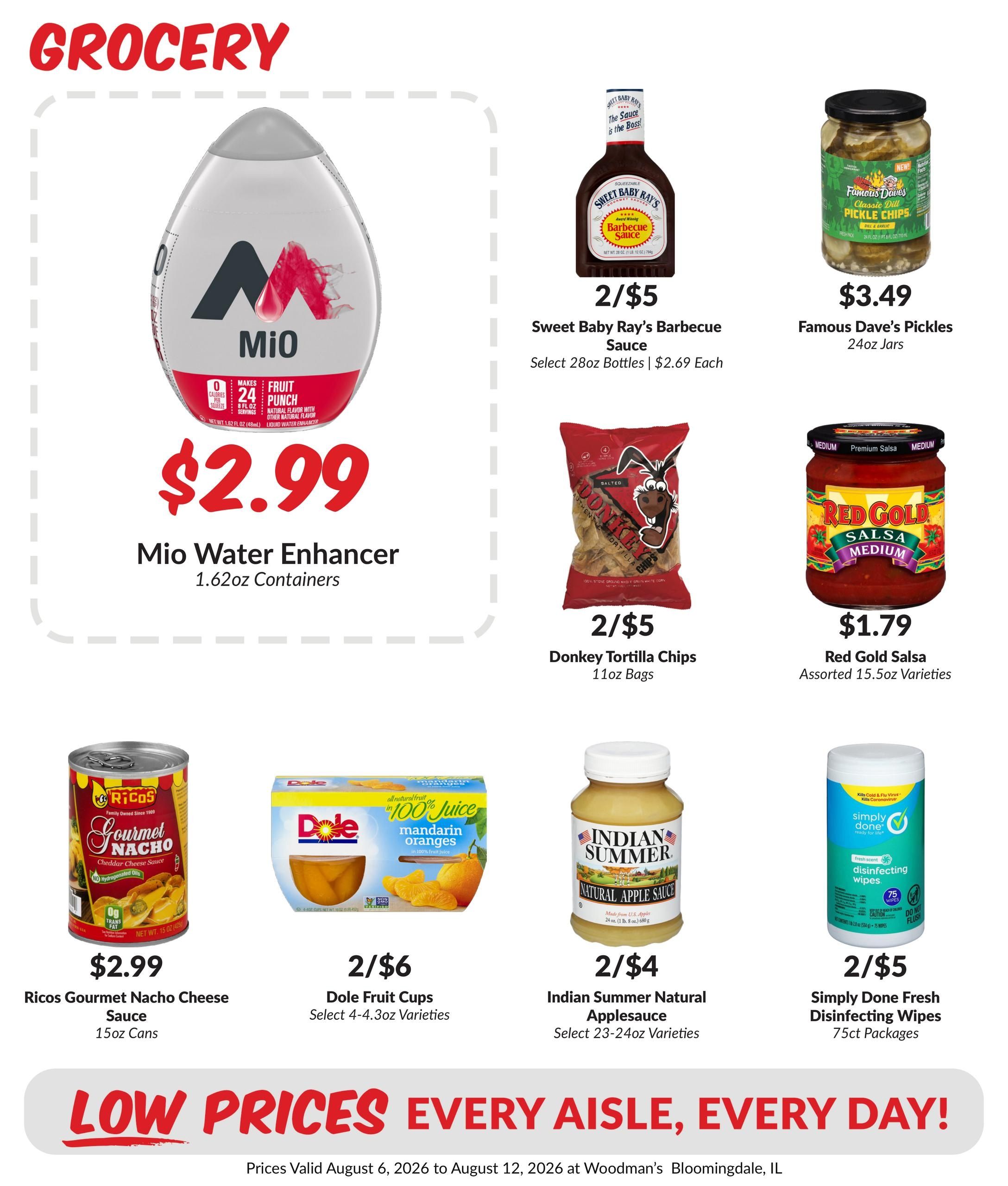 Woodman's Food Market (Wheaton–Glen Ellyn Area, IL) M1000 Weekly Weekly Ad August 6 - 12, 2026