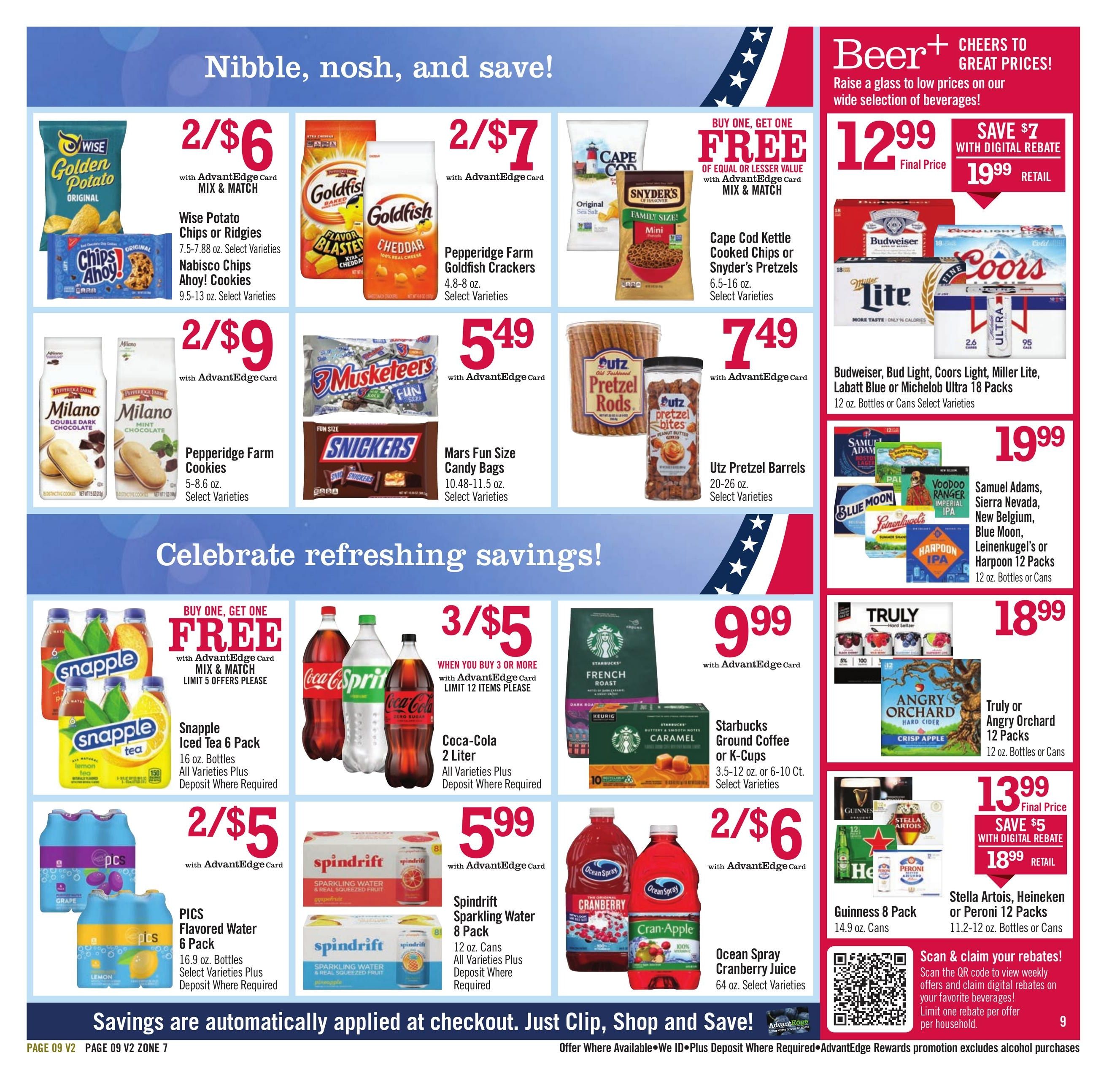Price Chopper (Wyckoff–Midland Park Area, NJ–NY) Weekly Ad August 9 - 15, 2026