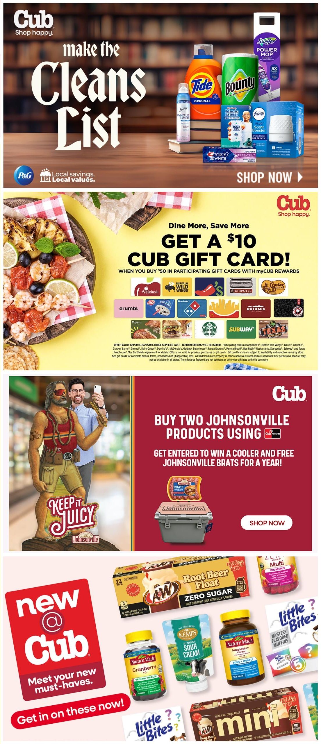 Cub Foods (Esko–Duluth Area, MN–WI) Weekly Savings Weekly Ad August 9 - 15, 2026
