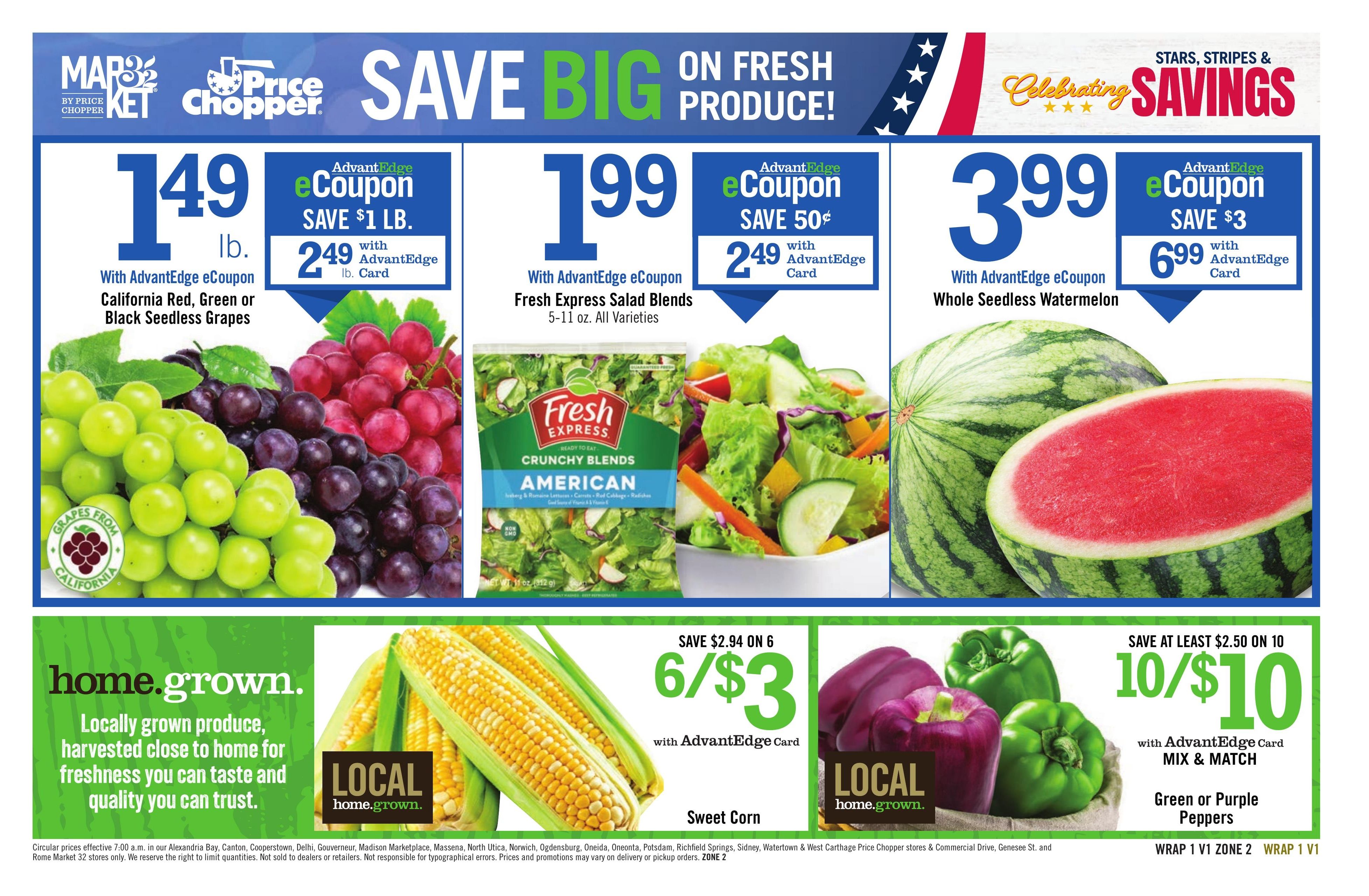 Price Chopper (NY) Weekly Ad August 9 - 15, 2026