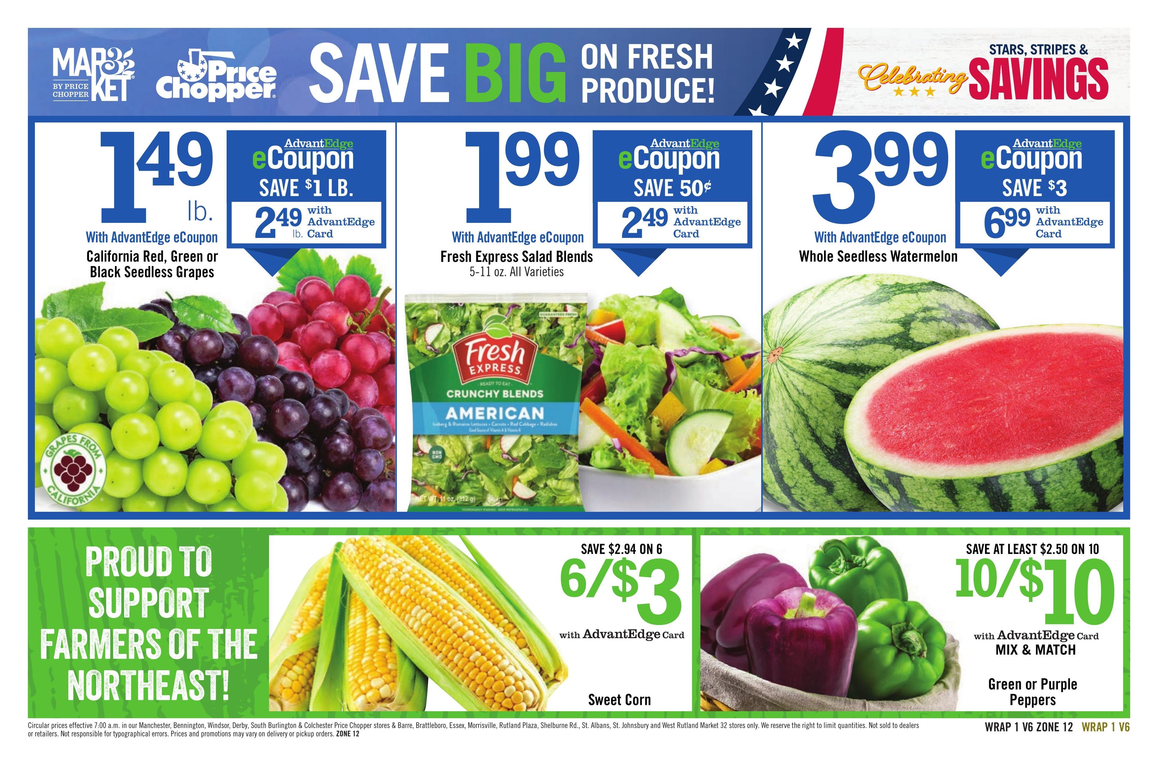 Price Chopper (VT) Weekly Ad August 9 - 15, 2026