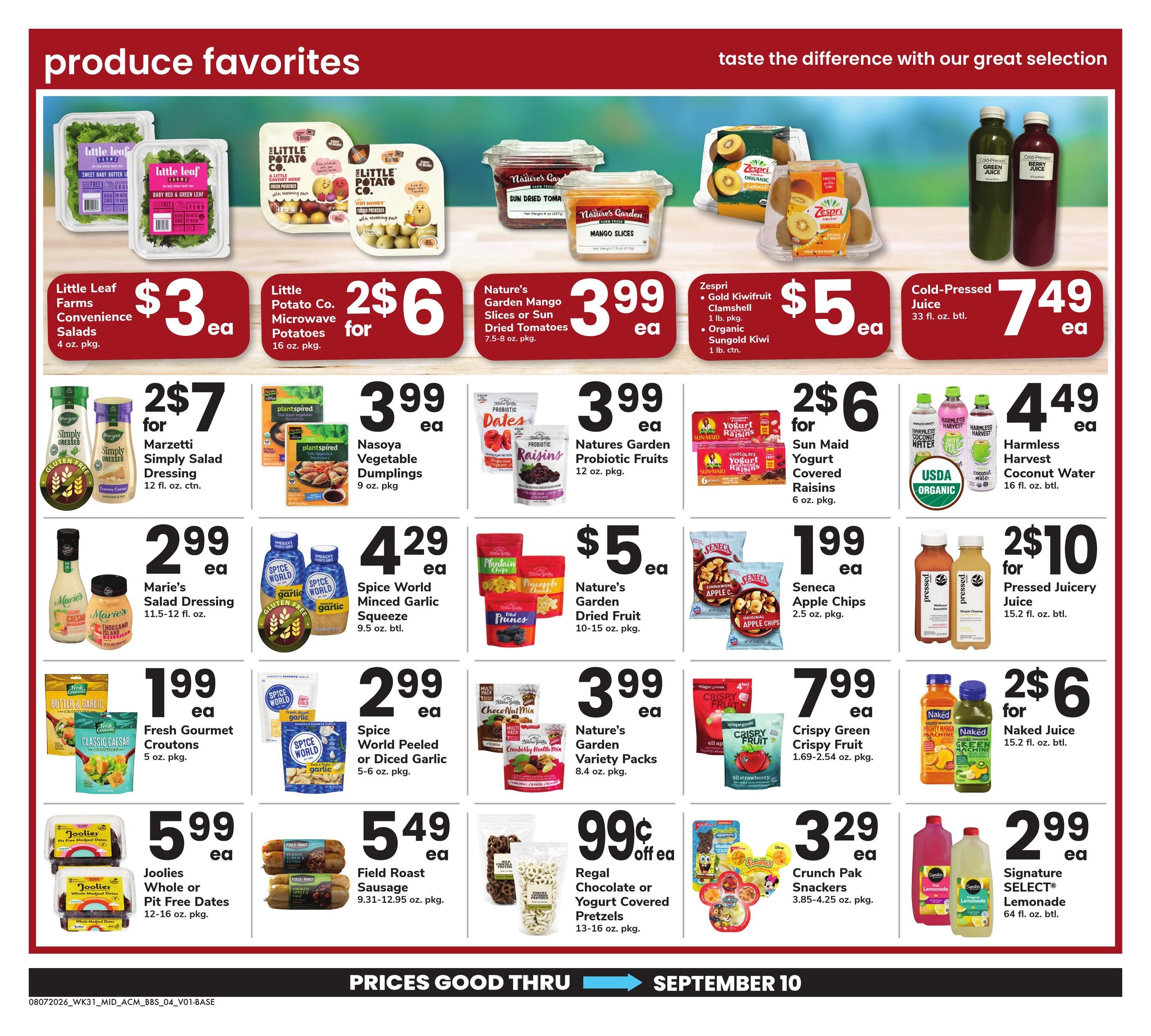 Acme Markets (Dover–Bethany Beach Area, DE) Big Book of Savings Weekly Ad August 7 - September 10, 2026