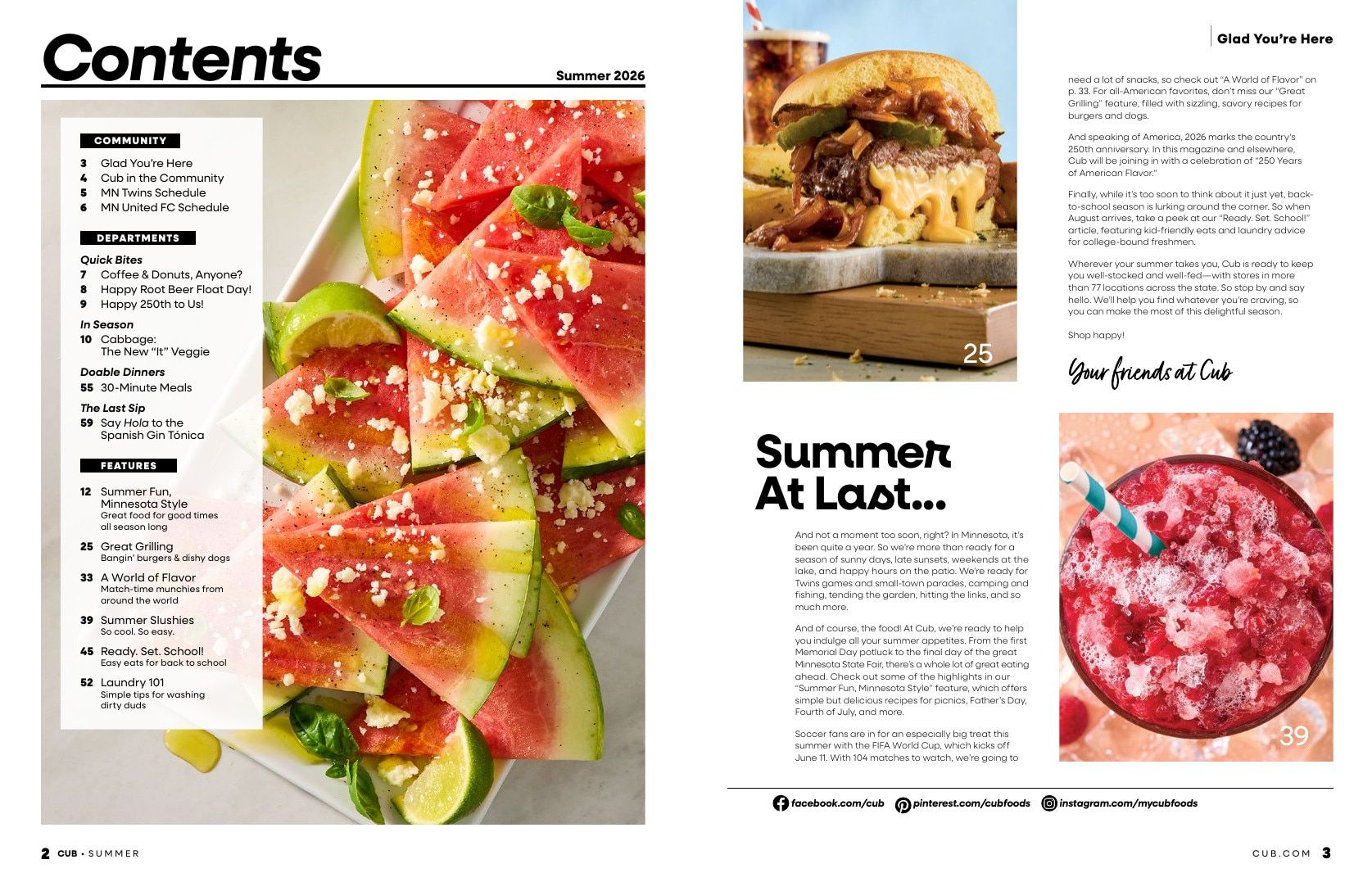 Cub Foods (Minnesota) Summer Magazine Weekly Ad May 6 - August 31, 2026