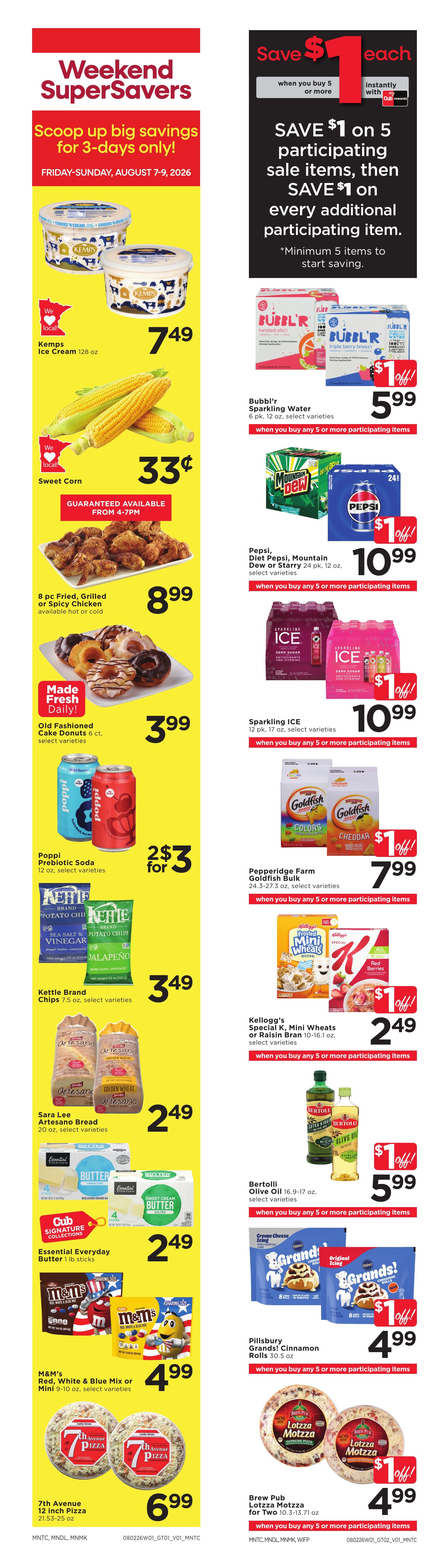 Cub Foods (Minnesota) Weekly Ad August 2 - 8, 2026