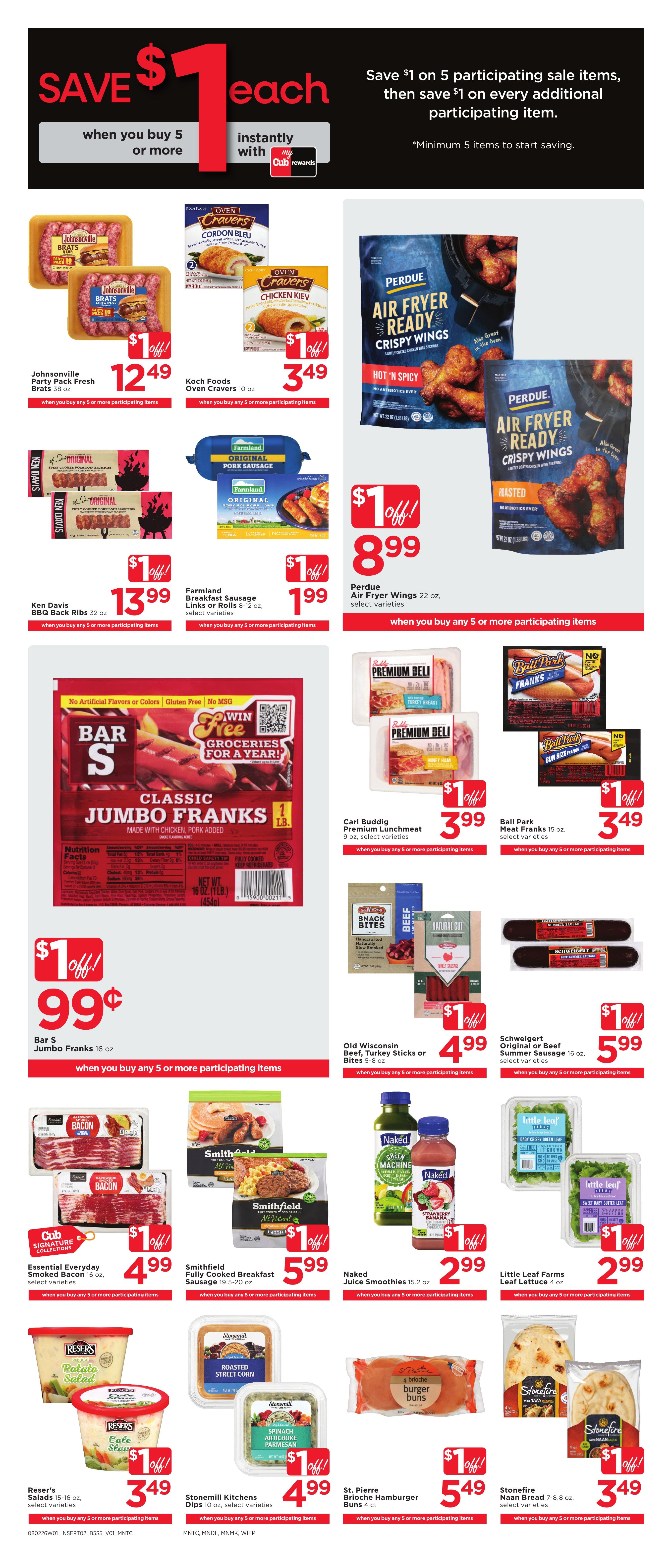 Cub Foods (Minnesota) Weekly Ad August 2 - 8, 2026