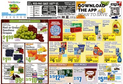 Food World Supermarket (935 East 107th Street, Brooklyn, NY) Key Food Weekly Ad August 7 - 13, 2026