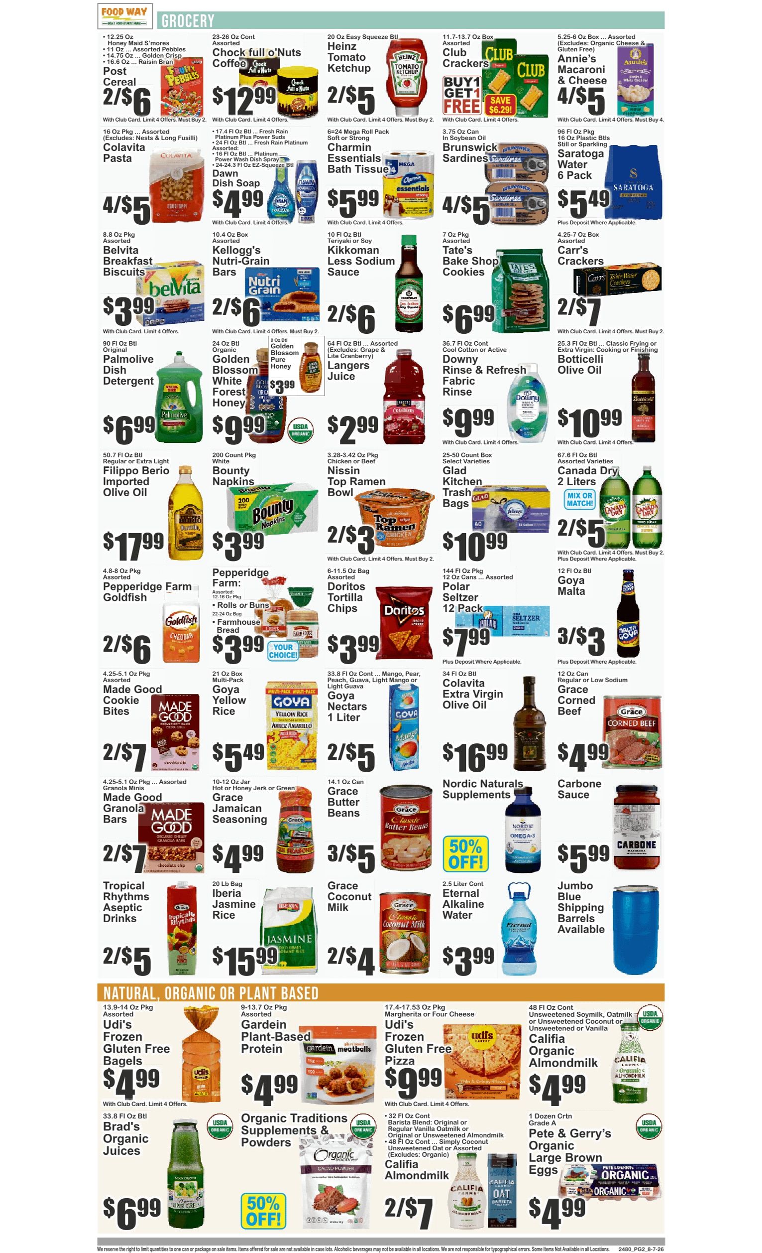 Food Way (2149 Ralph Avenue, Brooklyn, NY) Key Food Weekly Ad August 7 - 13, 2026