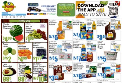 Food World Supermarket (Valley Stream, NY) Key Food Weekly Ad August 7 - 13, 2026