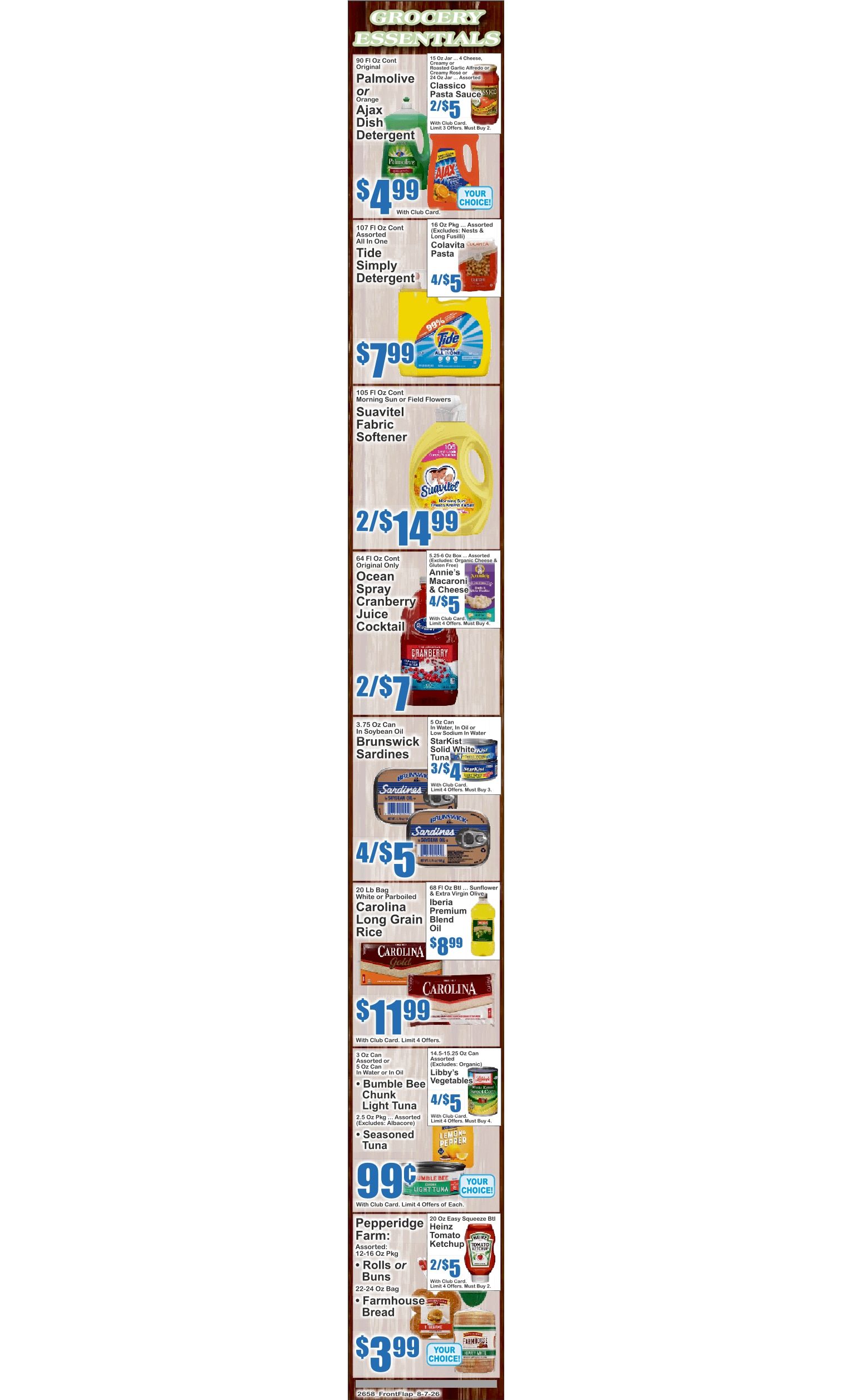 Food World Supermarket (Valley Stream, NY) Key Food Weekly Ad August 7 - 13, 2026