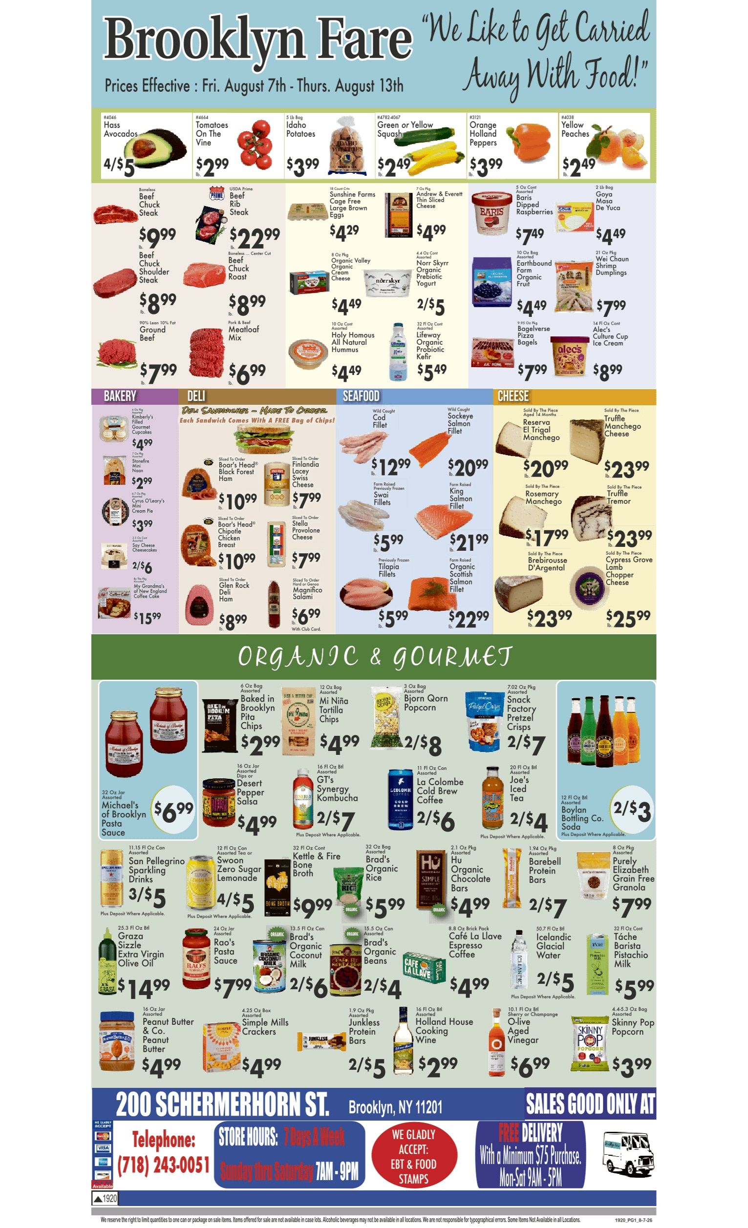 Key Food (200 Schermerhorn St., Brooklyn, NY) Weekly Ad August 7 - 13, 2026