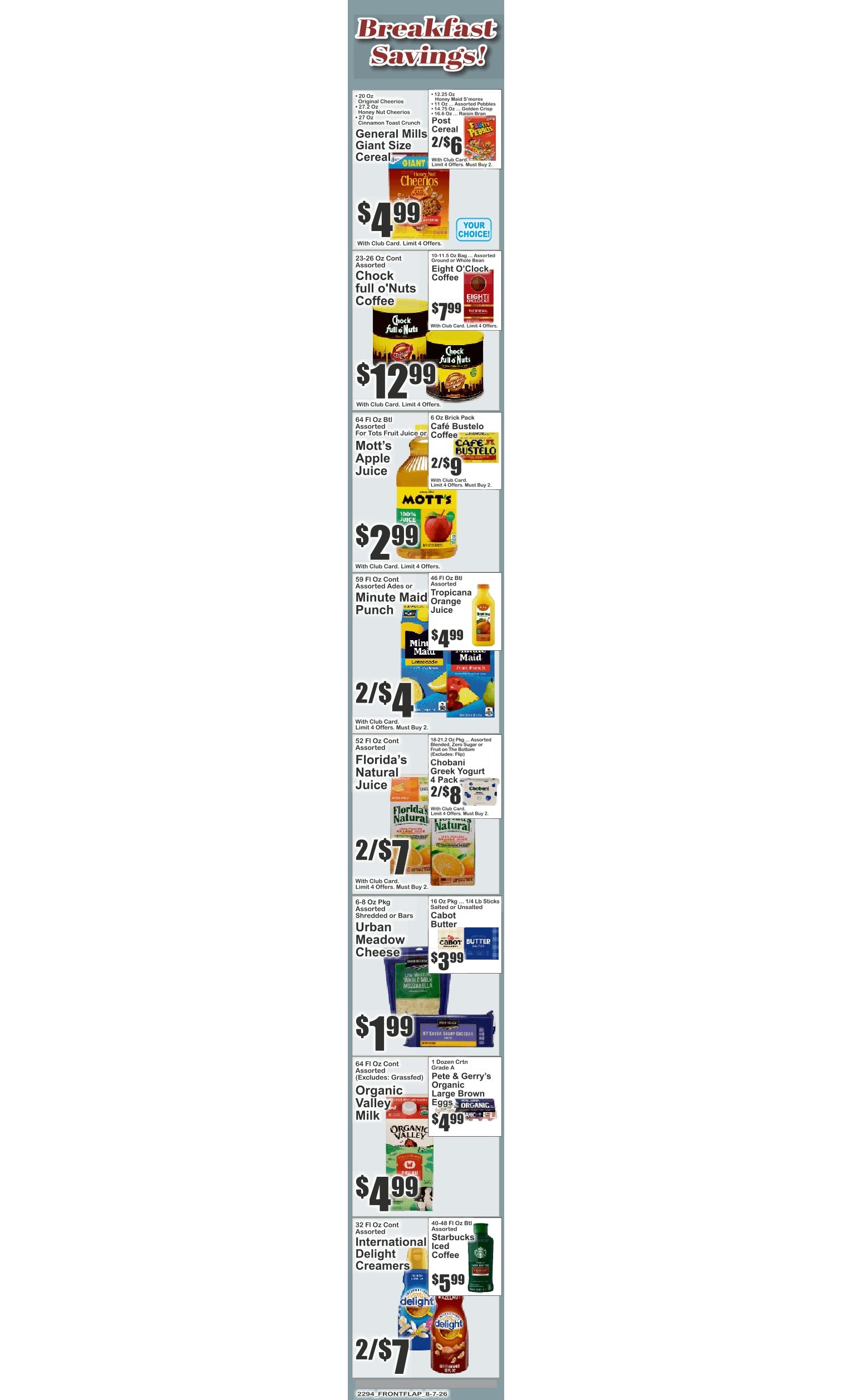 Key Food (79-15 Main Street, Flushing, NY) Weekly Ad August 7 - 13, 2026