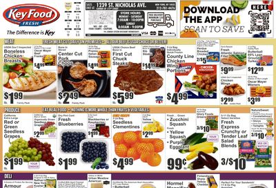 Key Food (1239 St. Nicholas Ave., New York, NY) Weekly Ad August 7 - 13, 2026