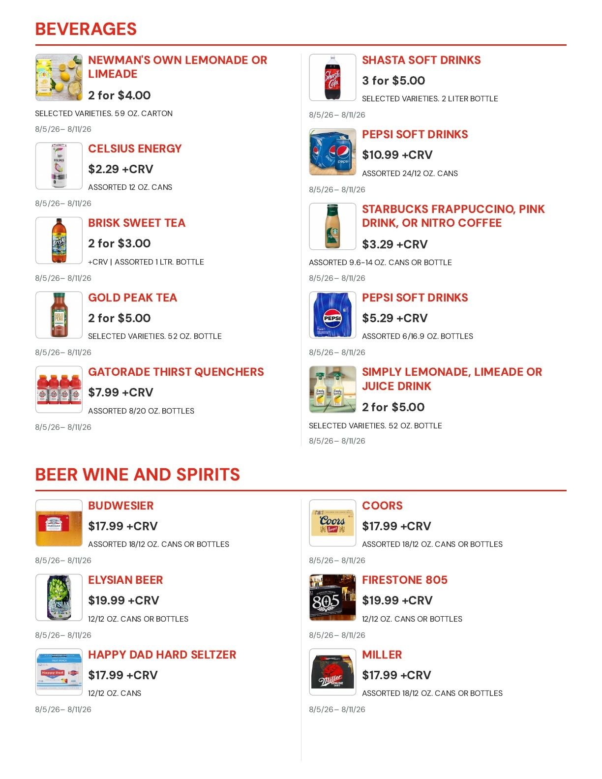 Foods Etc. Weekly Ad May 26 - August 11, 2026