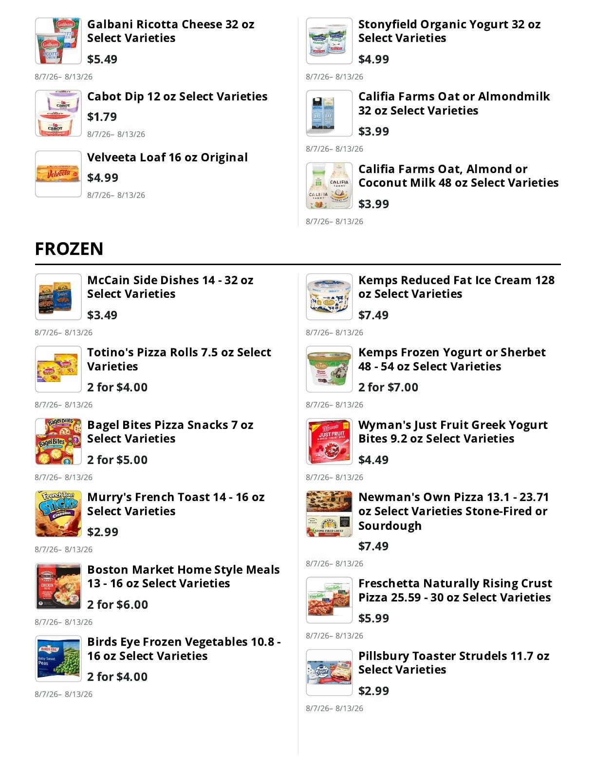 John's Shurfine Weekly Ad August 7 - 13, 2026