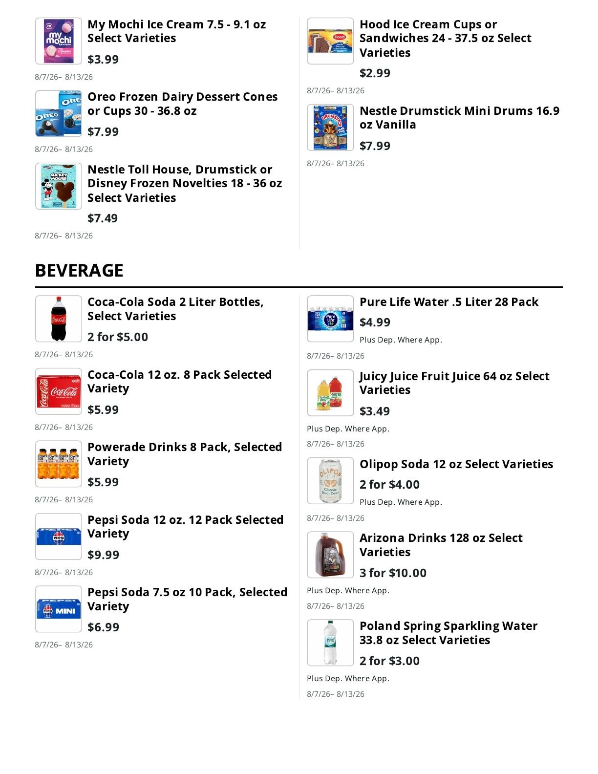 John's Shurfine Weekly Ad August 7 - 13, 2026