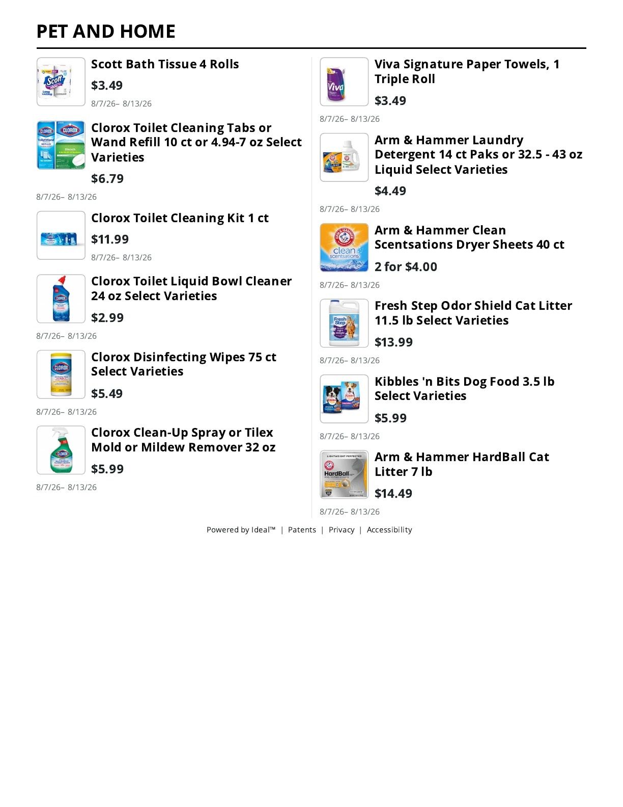John's Shurfine Weekly Ad August 7 - 13, 2026