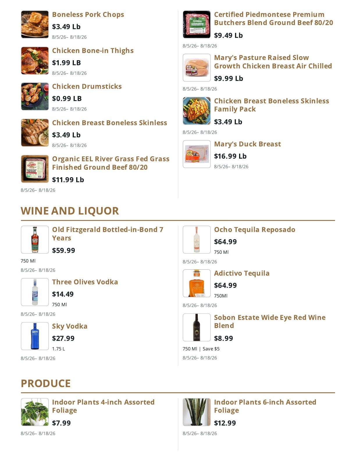 Pokerville Market Weekly Ad May 26 - August 18, 2026