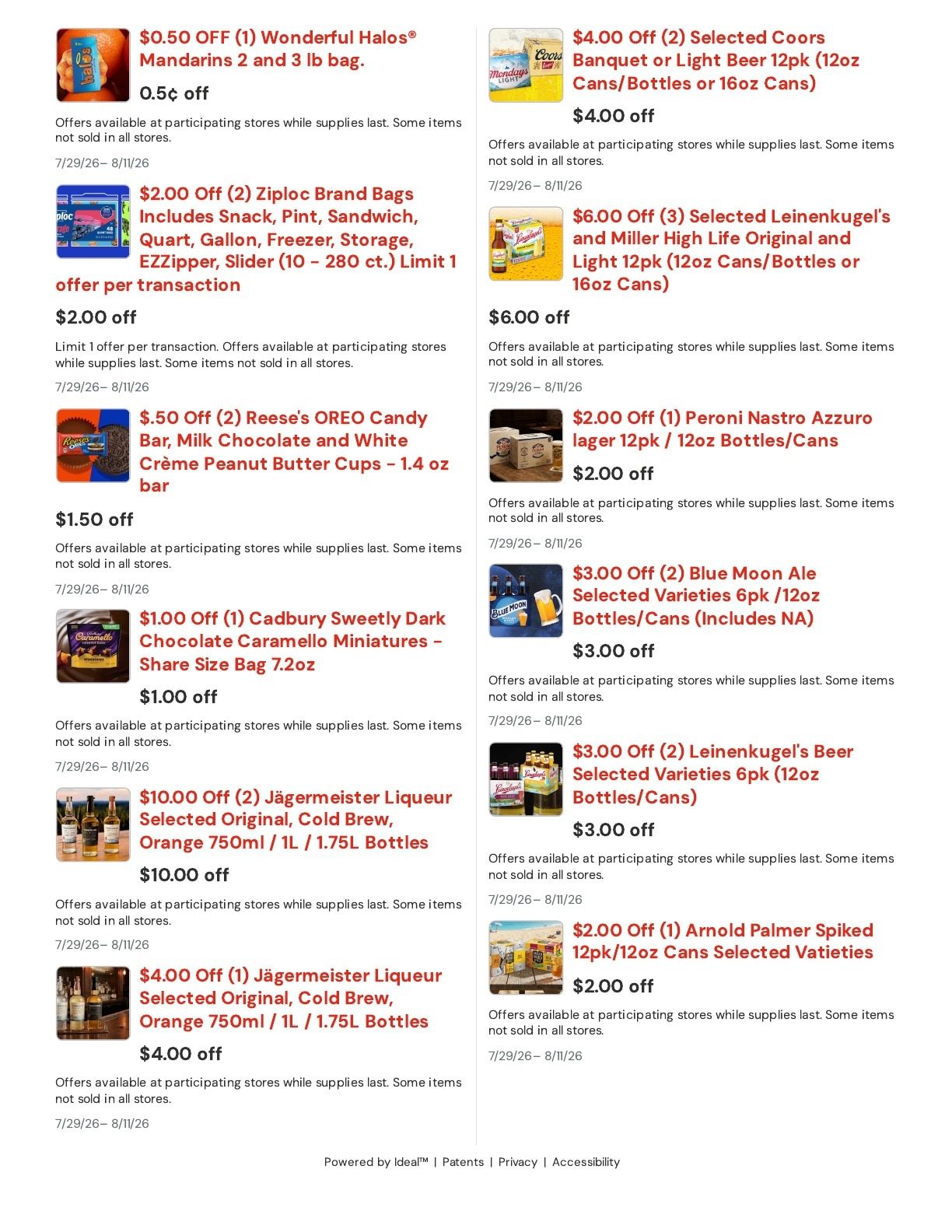 Save More Market Place Weekly Ad July 29 - August 11, 2026