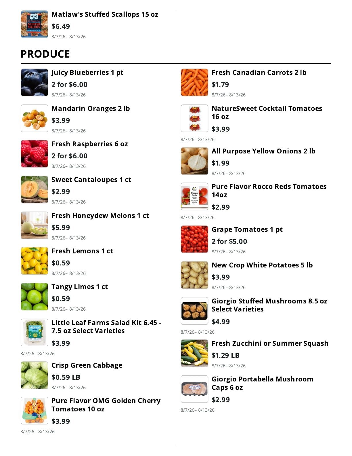 Lincoln's Country Store Weekly Ad July 26 - August 13, 2026