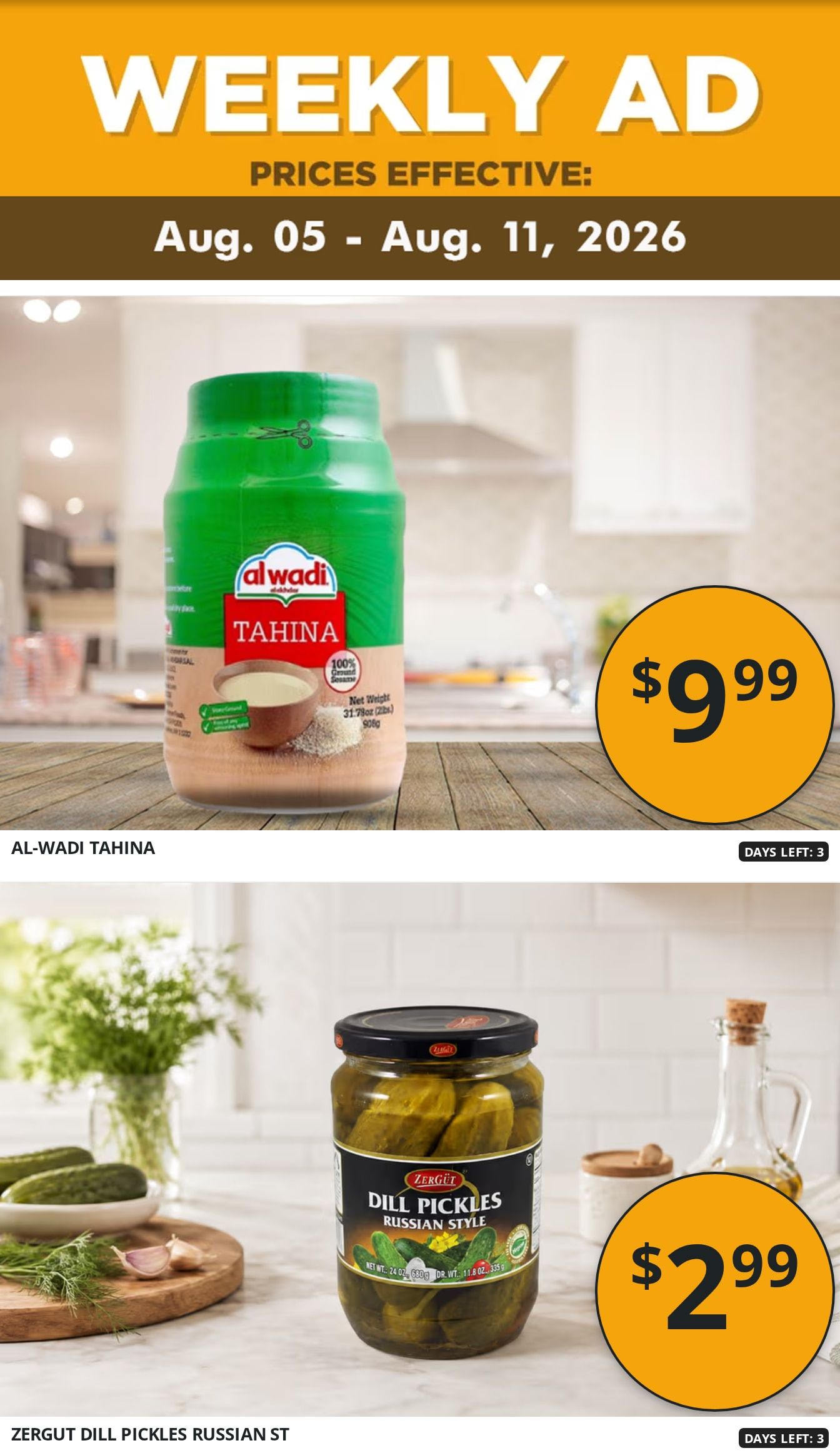 Wholesome Choice Weekly Ad August 5 - 11, 2026