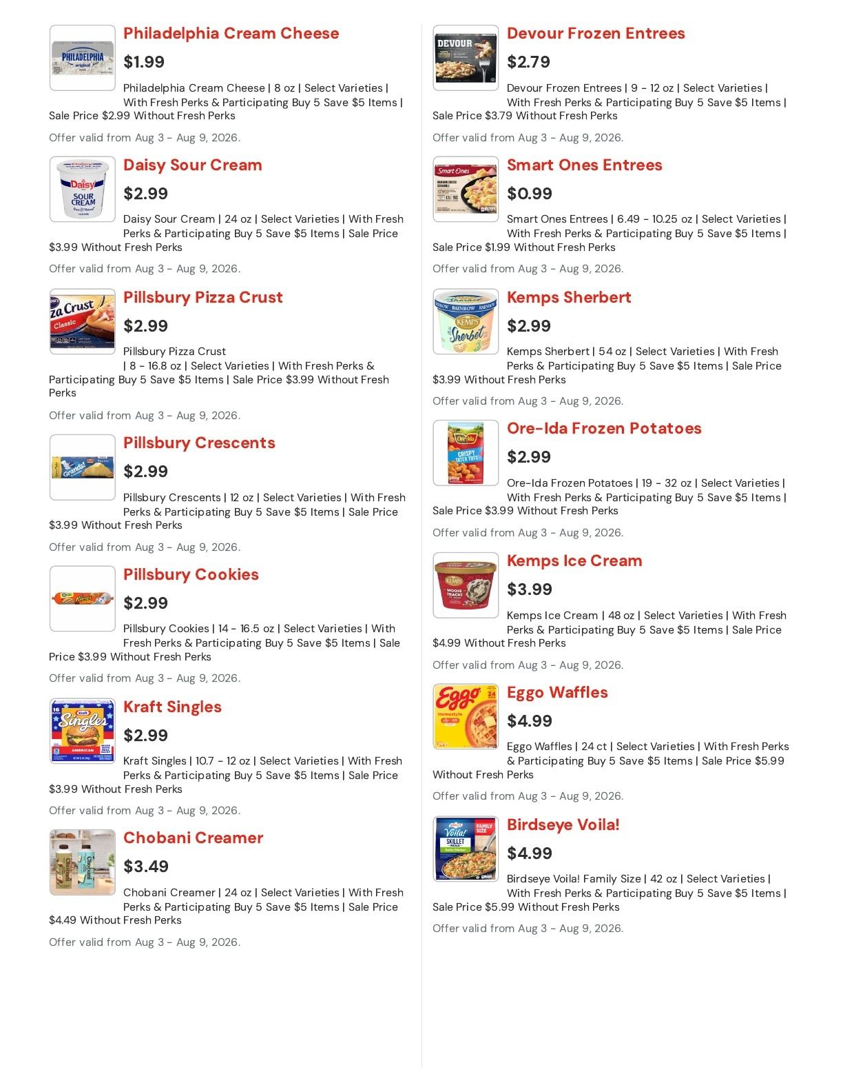 Hansen's IGA (Bangor, WI) Weekly Ad August 3 - 9, 2026