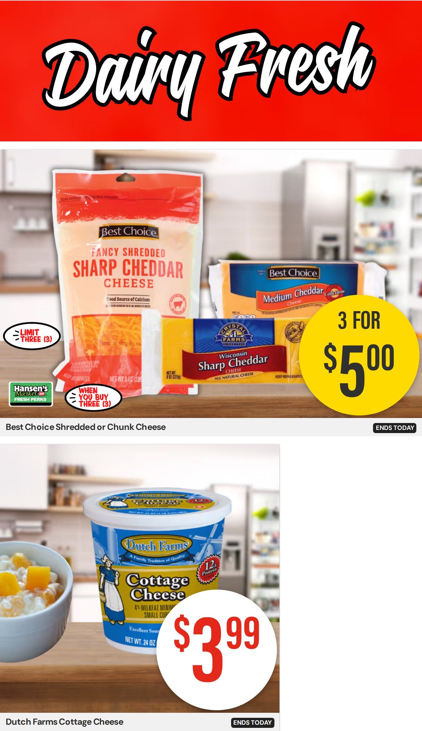 Hansen's IGA (East Troy, WI) Weekly Ad August 3 - 9, 2026