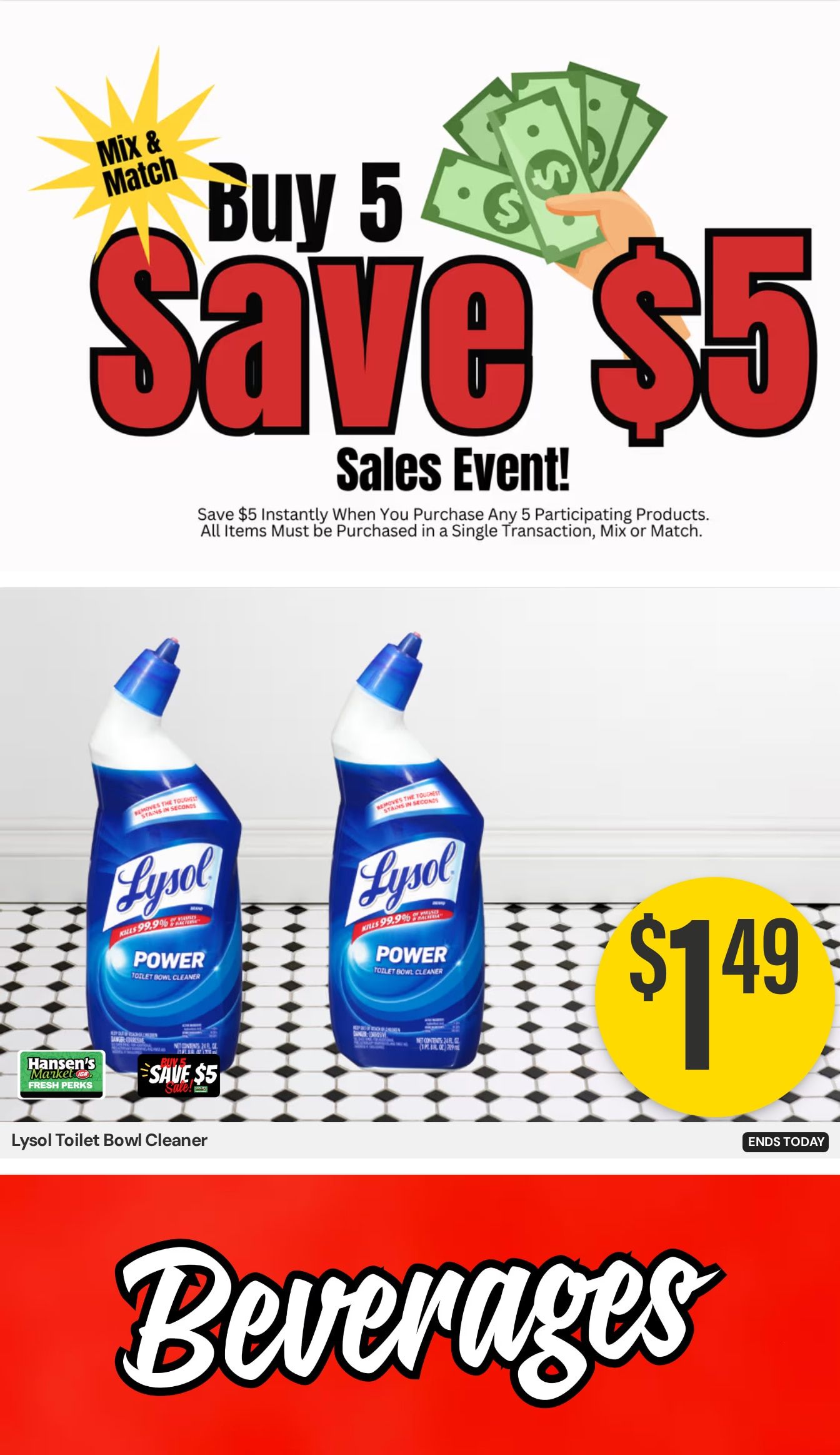 Hansen's IGA (East Troy, WI) Weekly Ad August 3 - 9, 2026