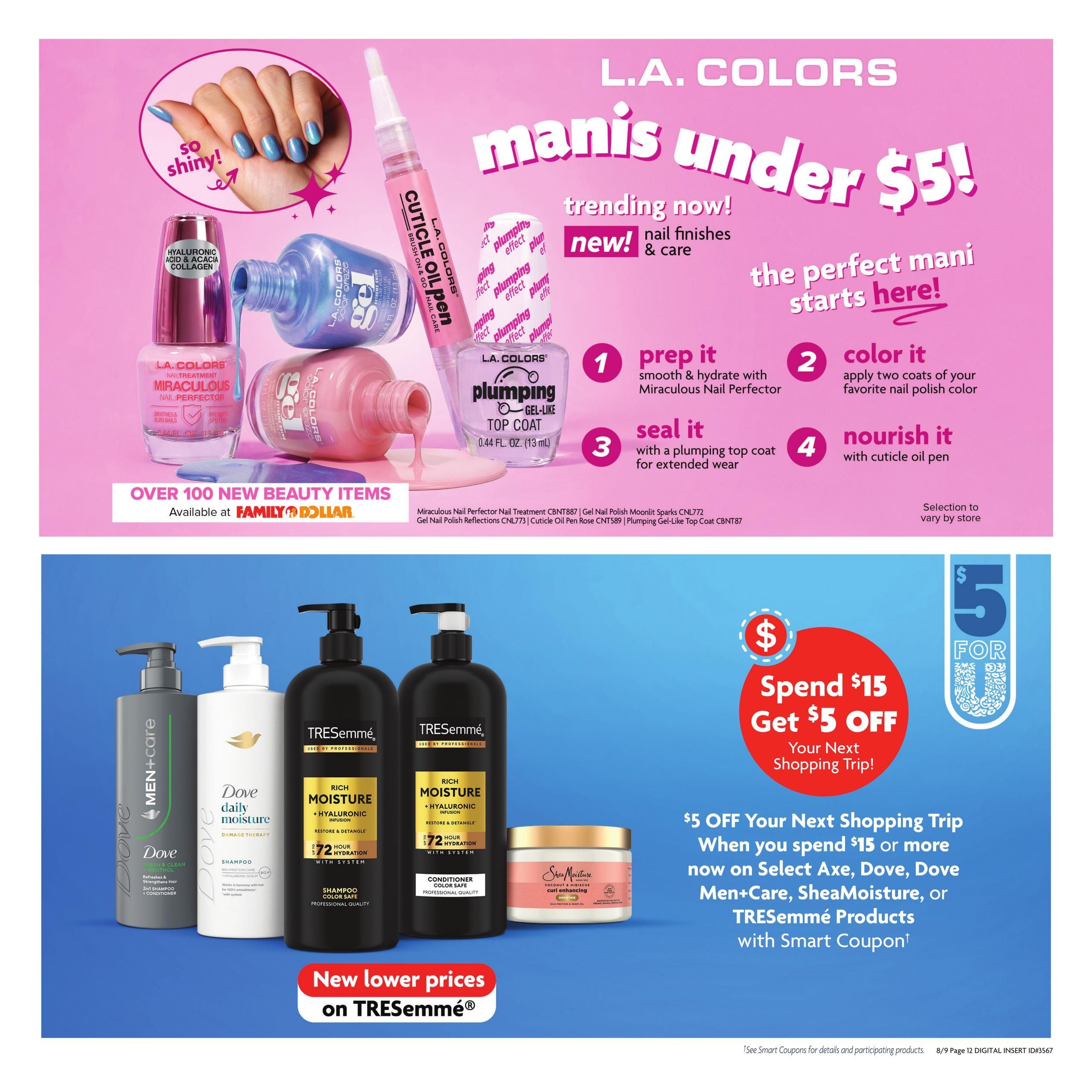 Family Dollar (AL, MS) Weekly Ad August 9 - 15, 2026