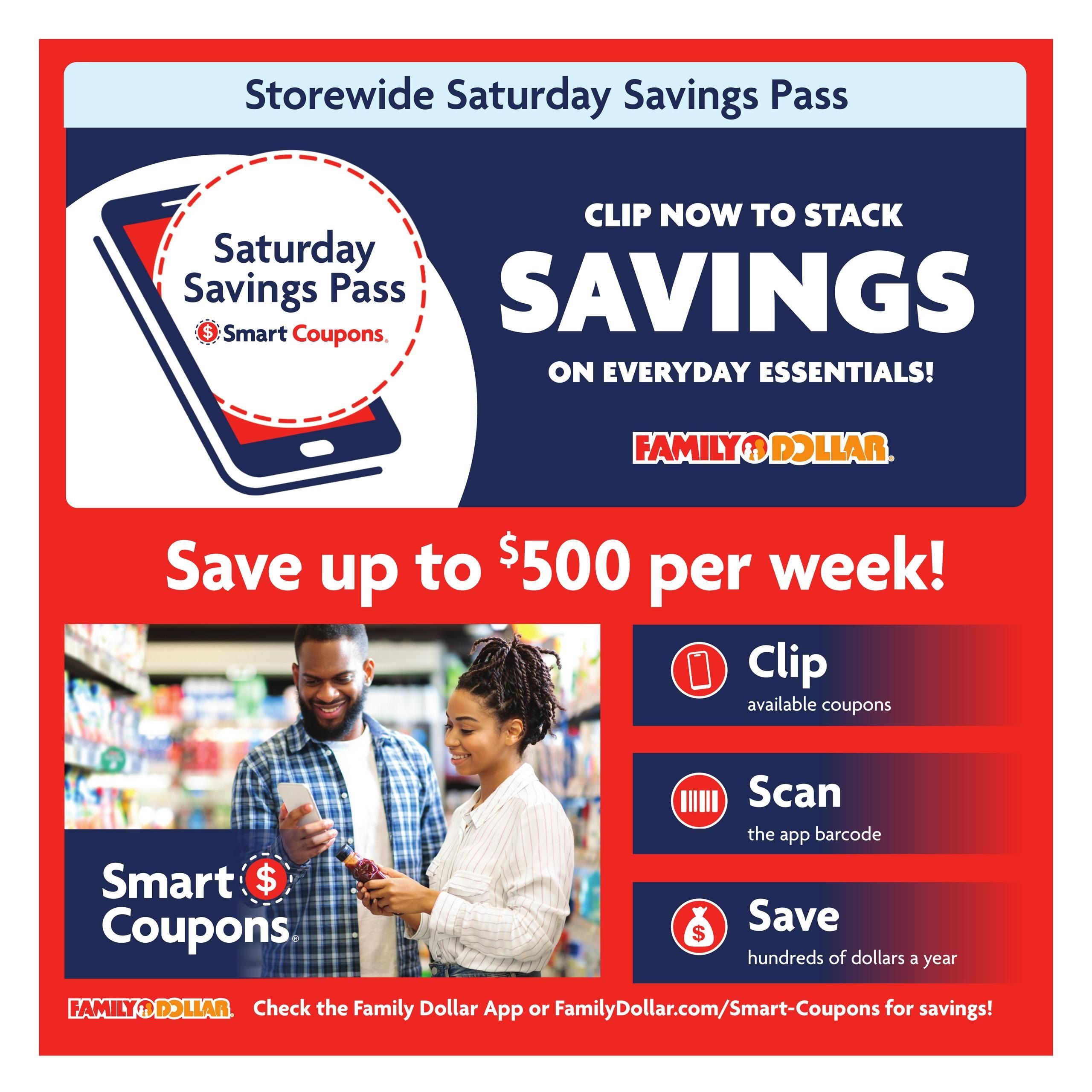 Family Dollar (AL, MS) Weekly Ad August 9 - 15, 2026