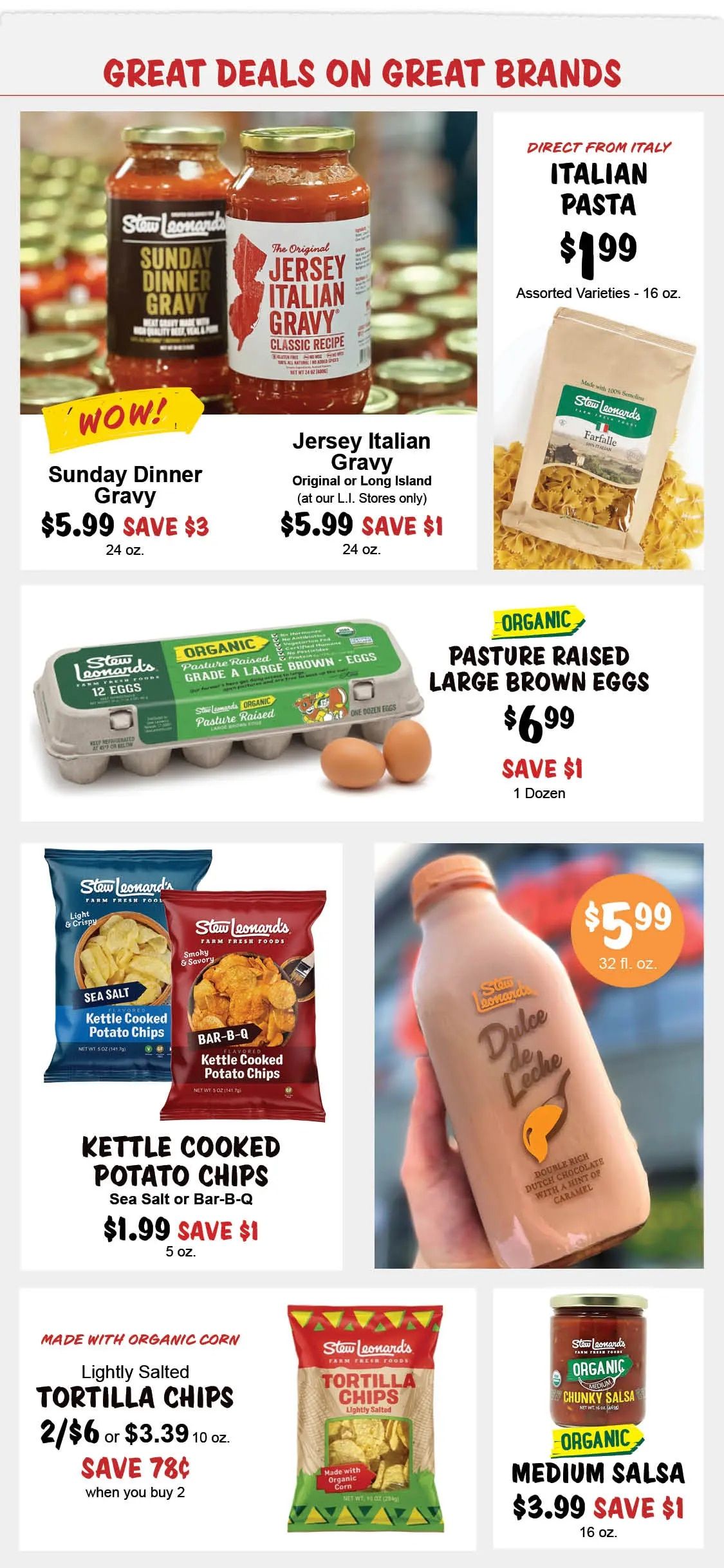 Stew Leonard's Weekly Ad August 5 - 11, 2026