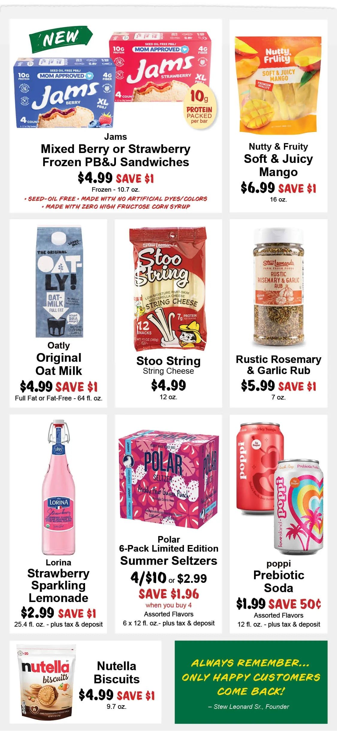 Stew Leonard's Weekly Ad August 5 - 11, 2026